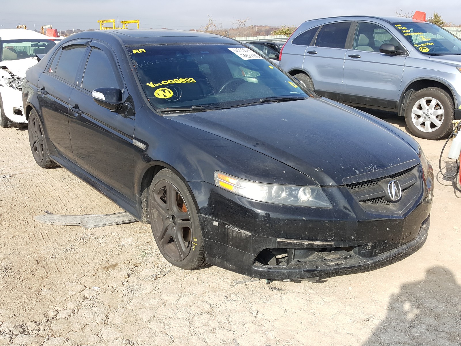 ACURA TL TYPE S 2008 19uua76568a008833