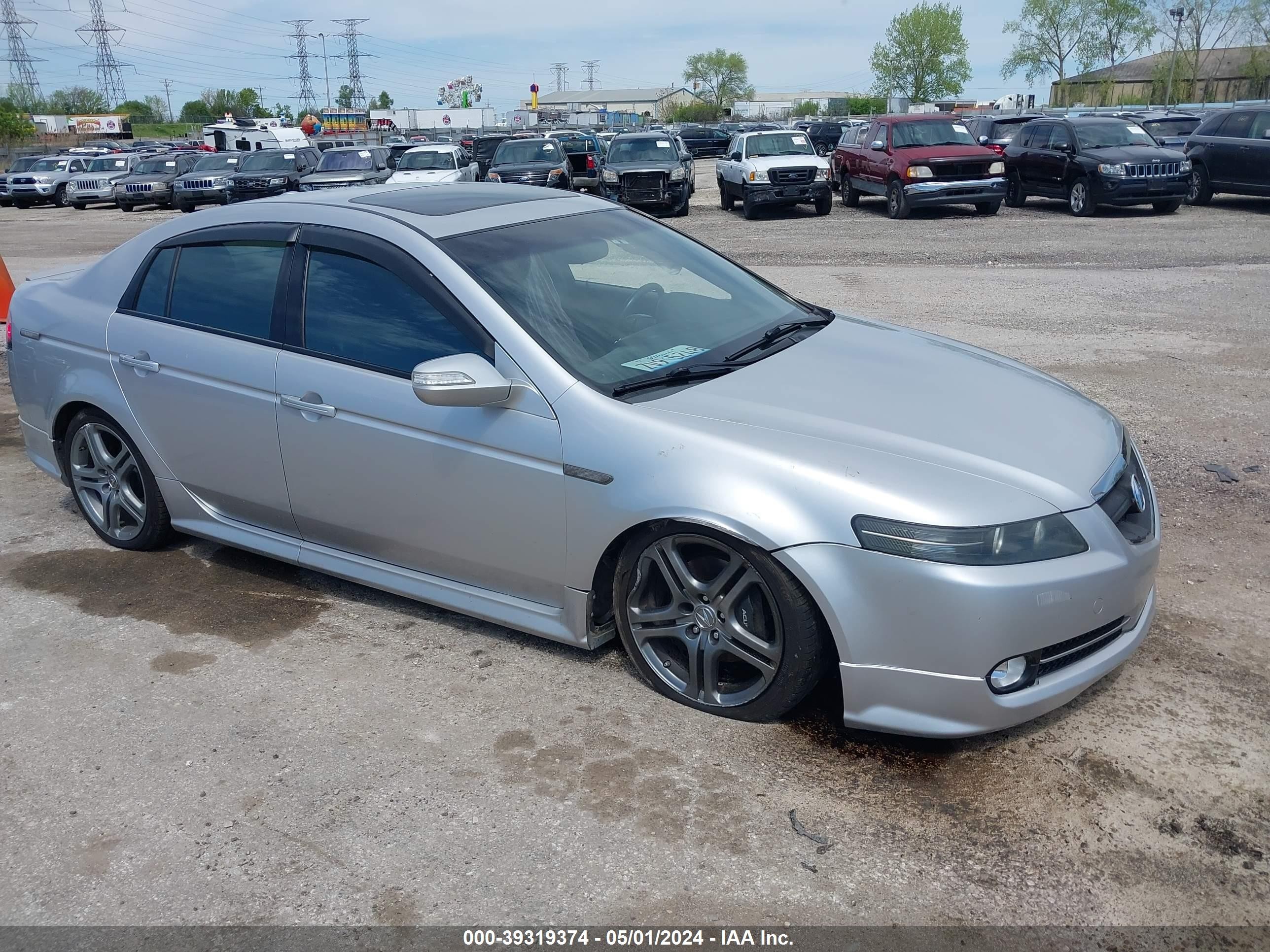 ACURA TL 2007 19uua765x7a007408