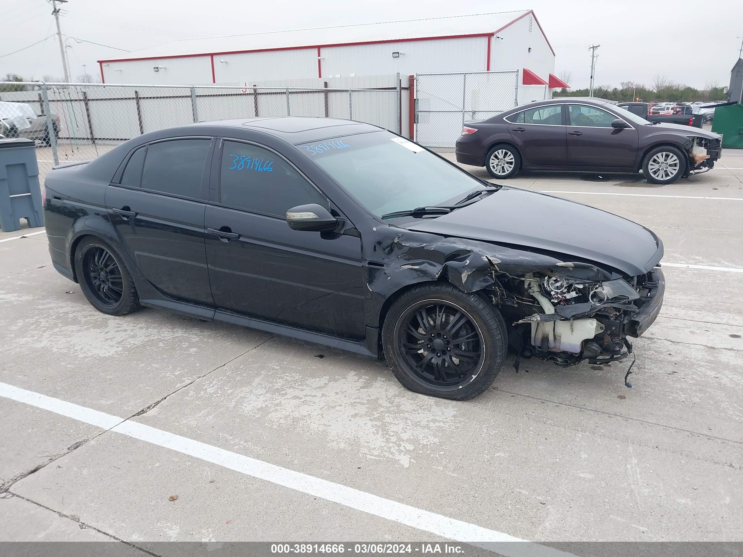 ACURA TL 2008 19uua765x8a000962