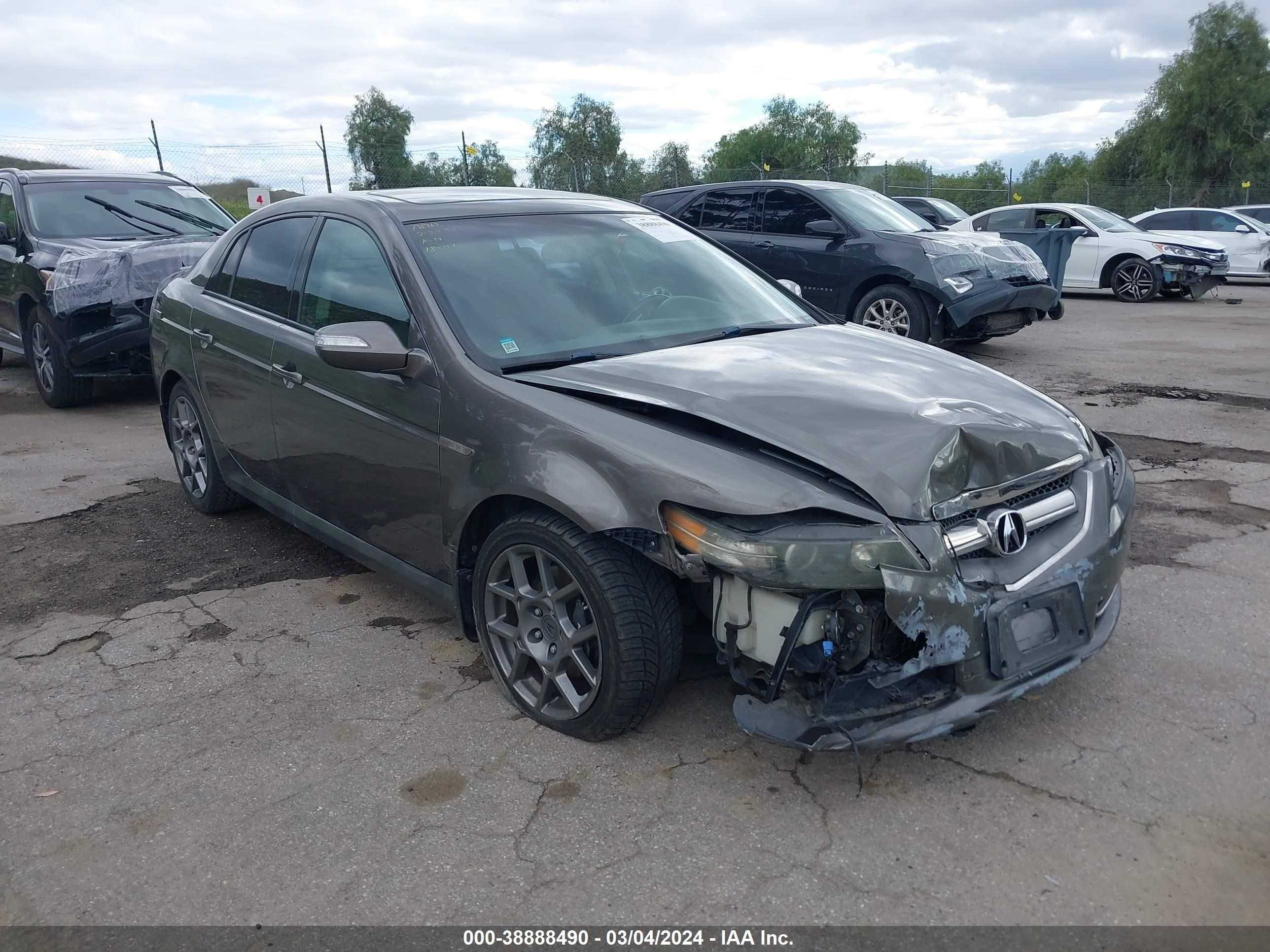 ACURA TL 2008 19uua765x8a037543