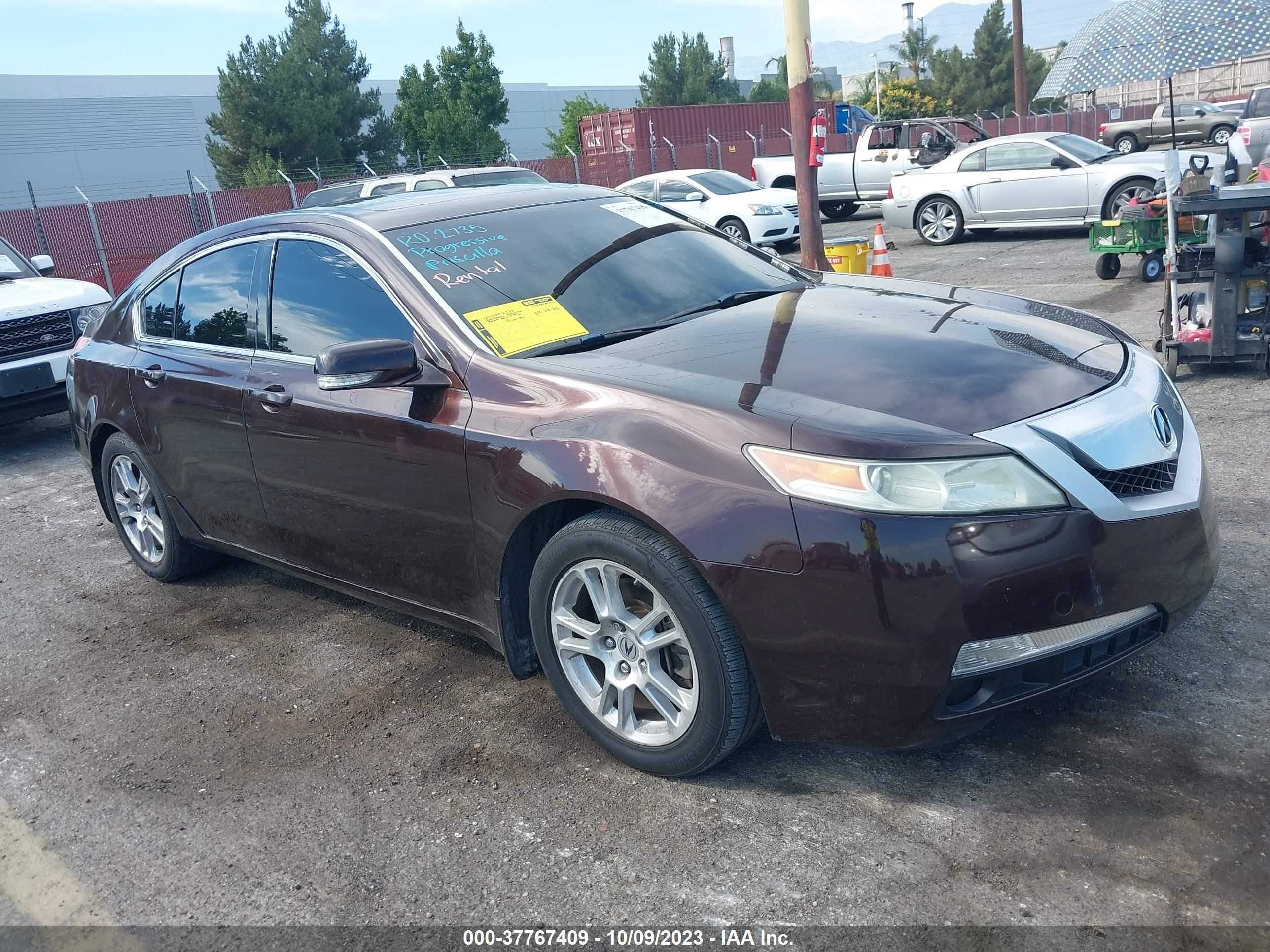 ACURA TL 2009 19uua86239a019589