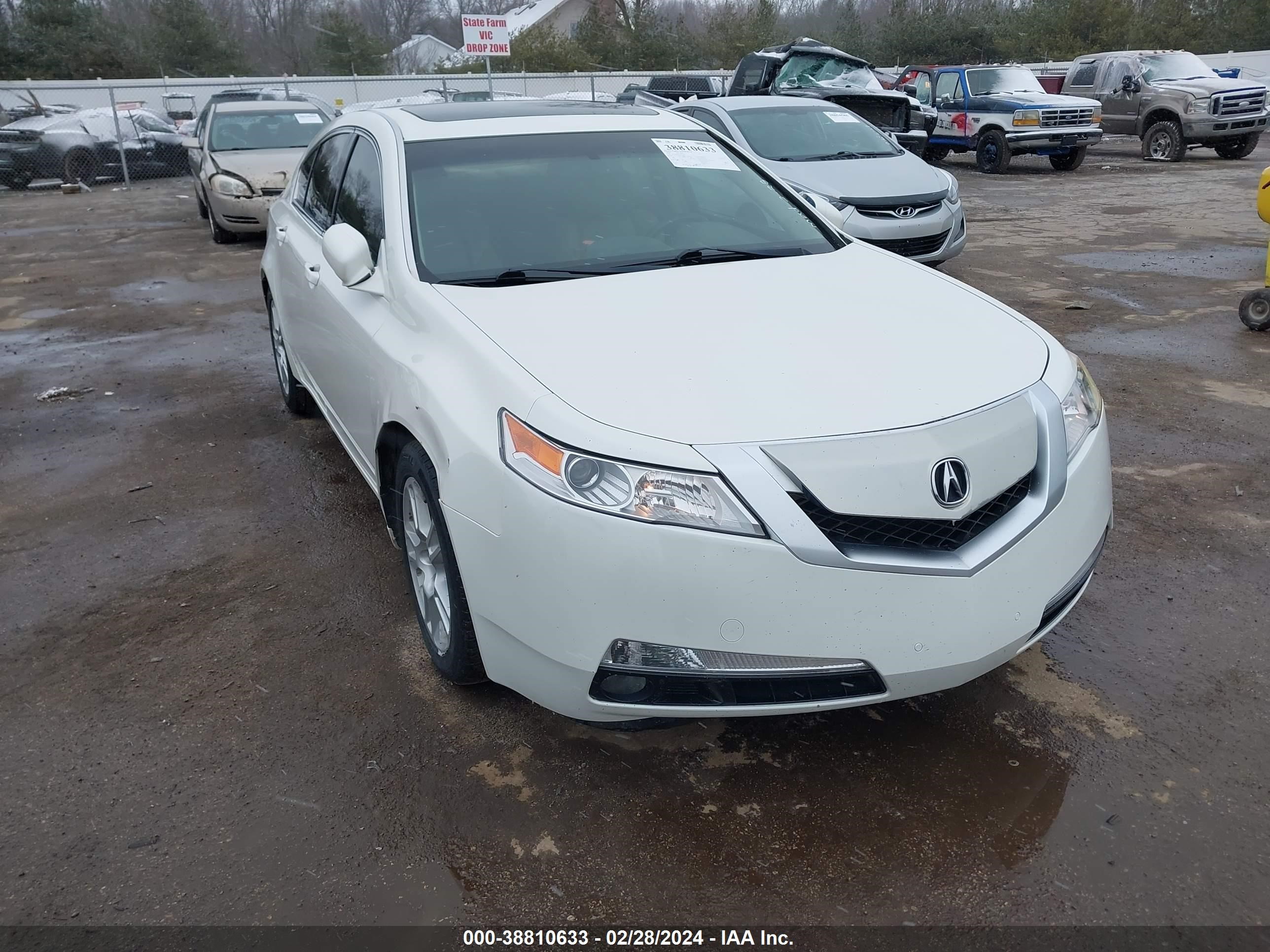 ACURA TL 2009 19uua86259a011302