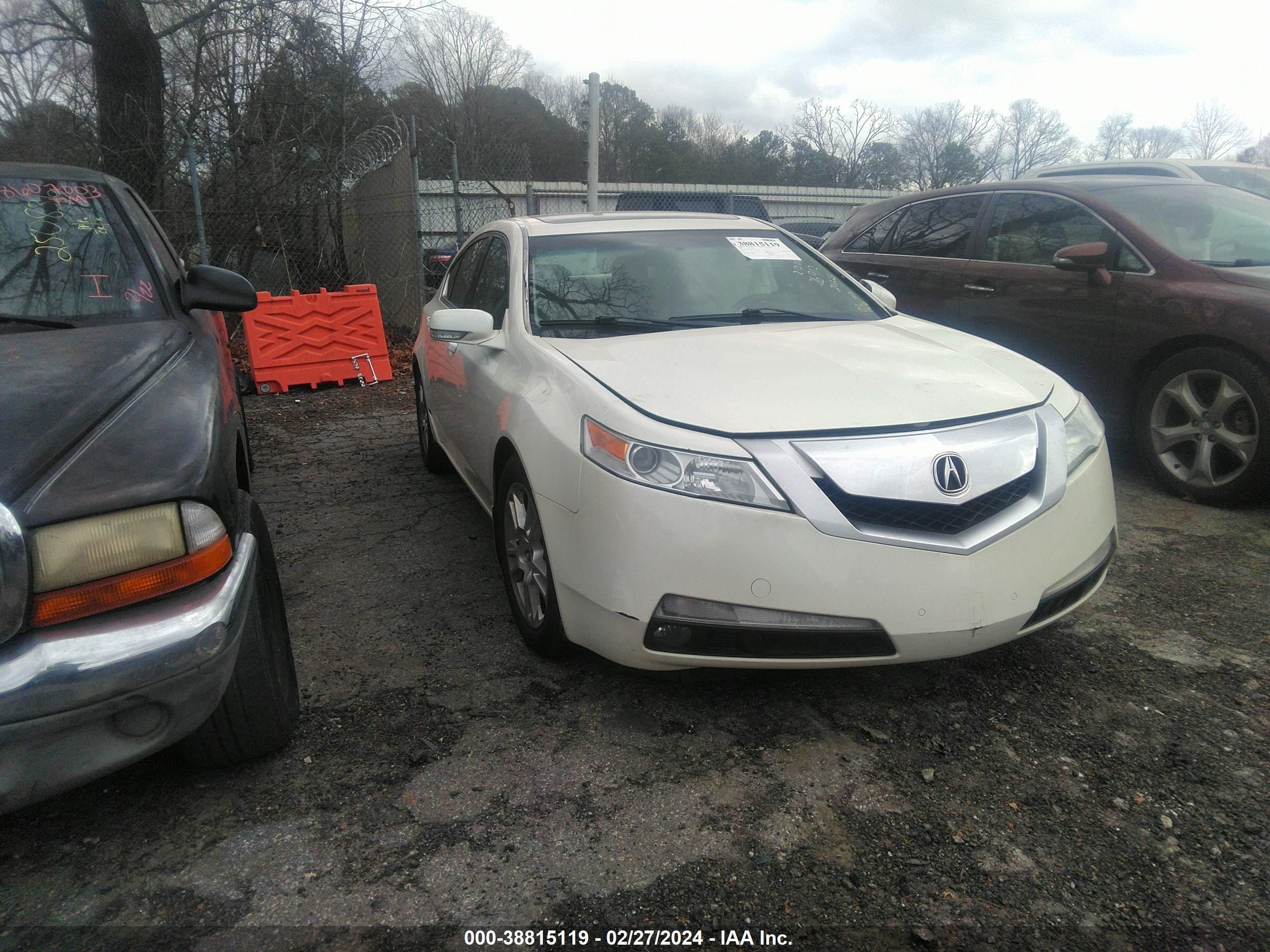 ACURA TL 2009 19uua86279a026917