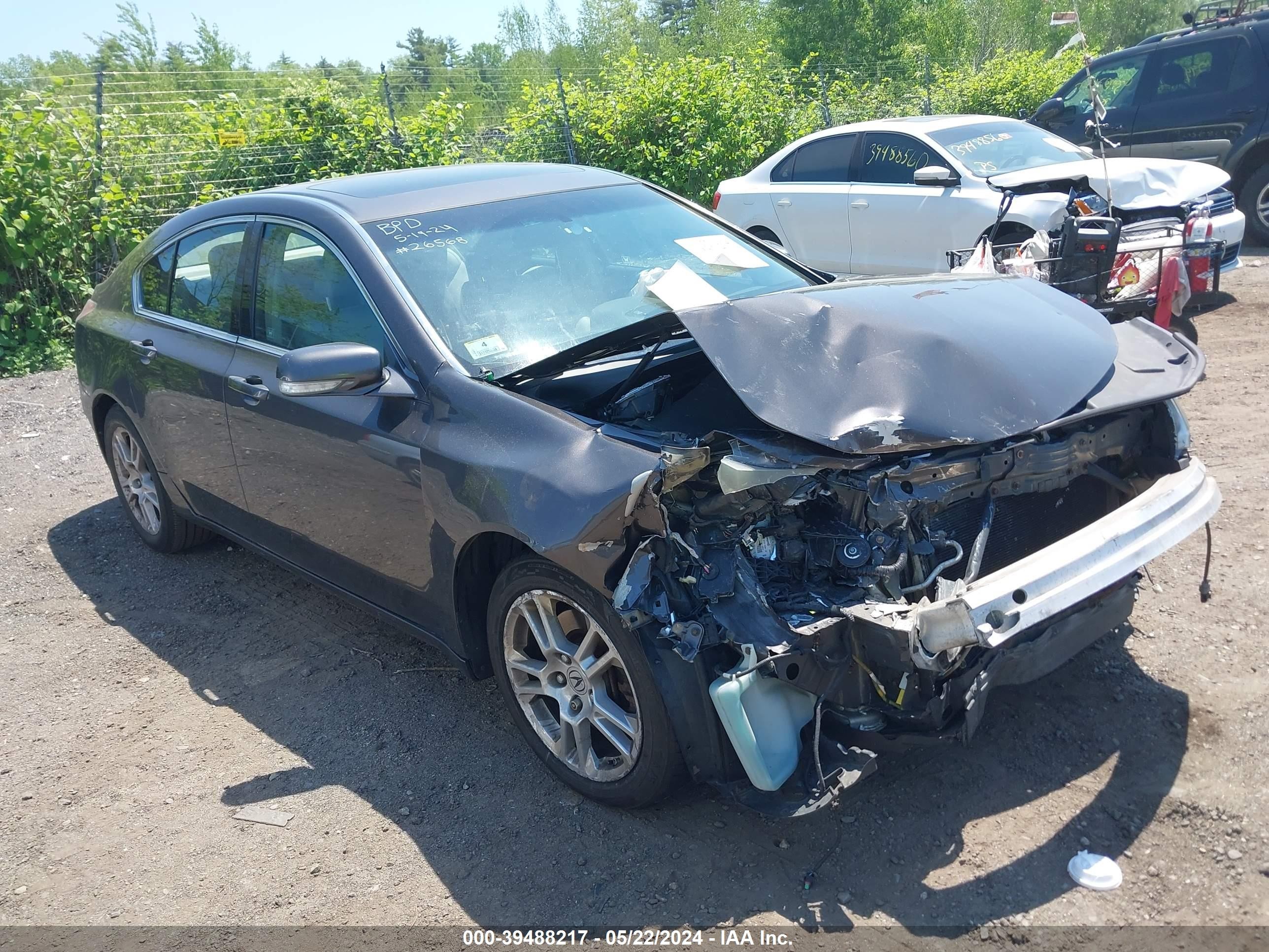 ACURA TL 2009 19uua86289a025310