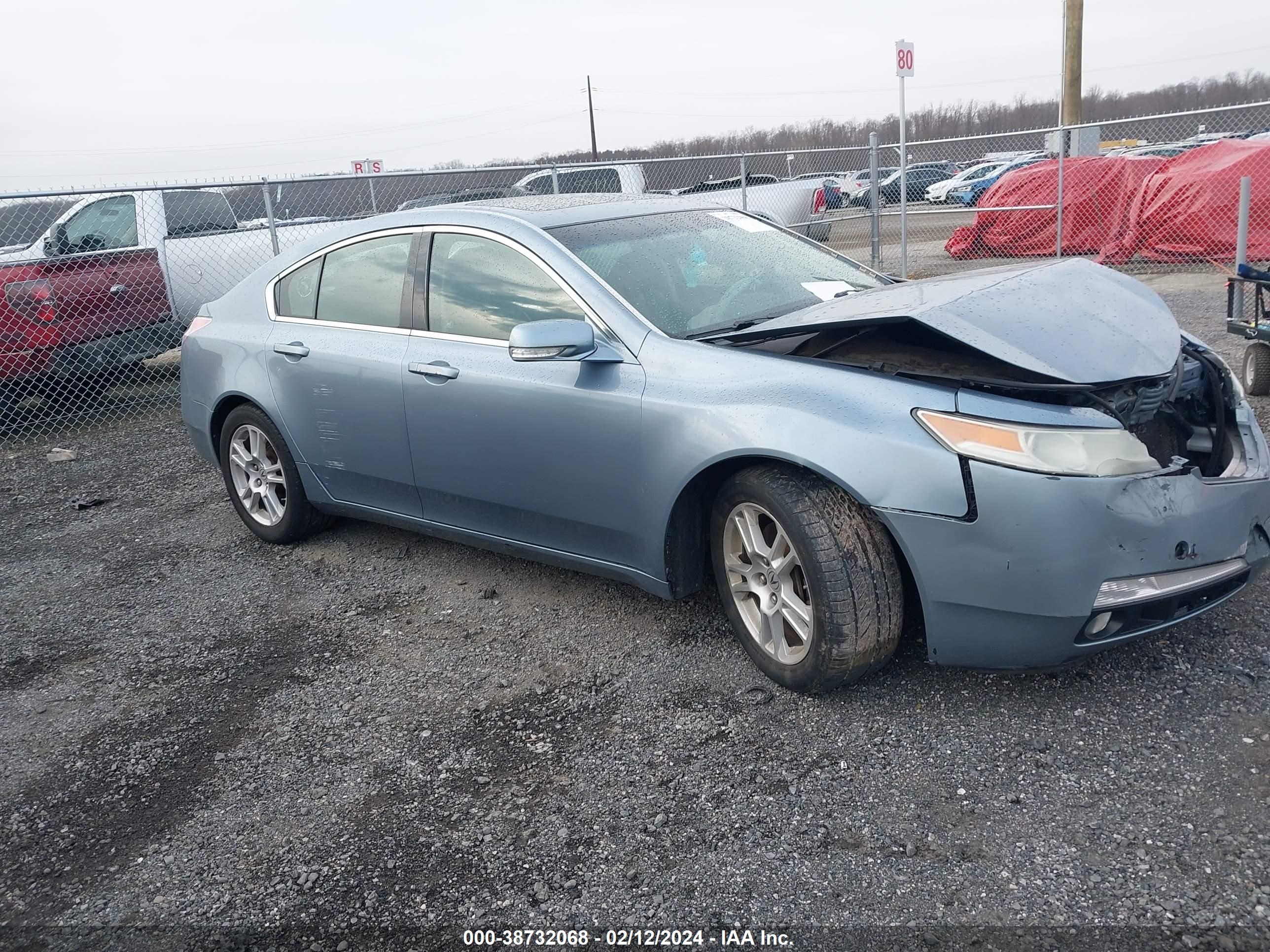 ACURA TL 2009 19uua86299a016535