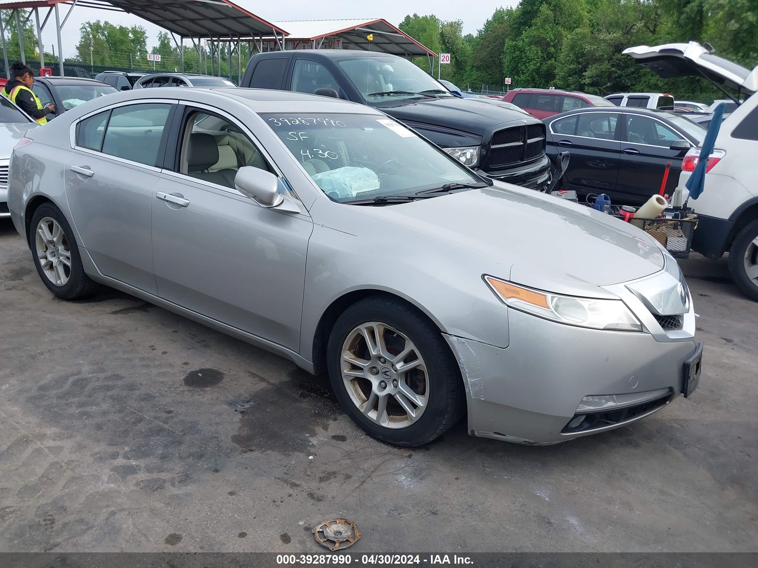 ACURA TL 2009 19uua86509a019320