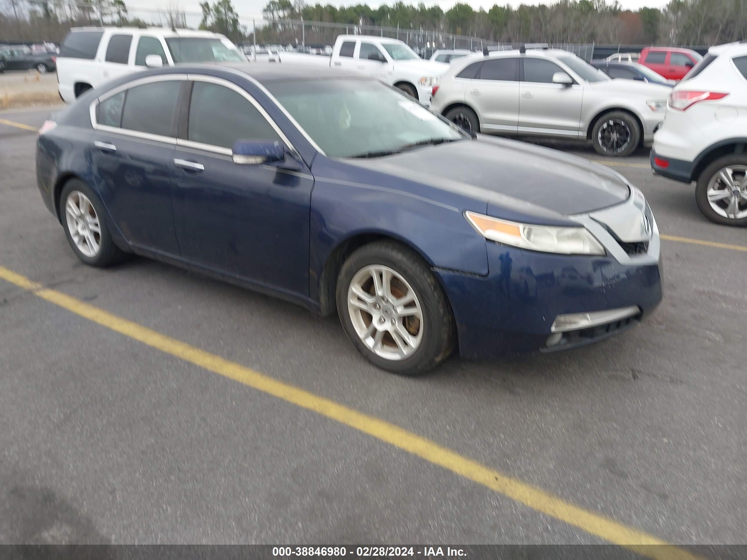 ACURA TL 2009 19uua86509a019480