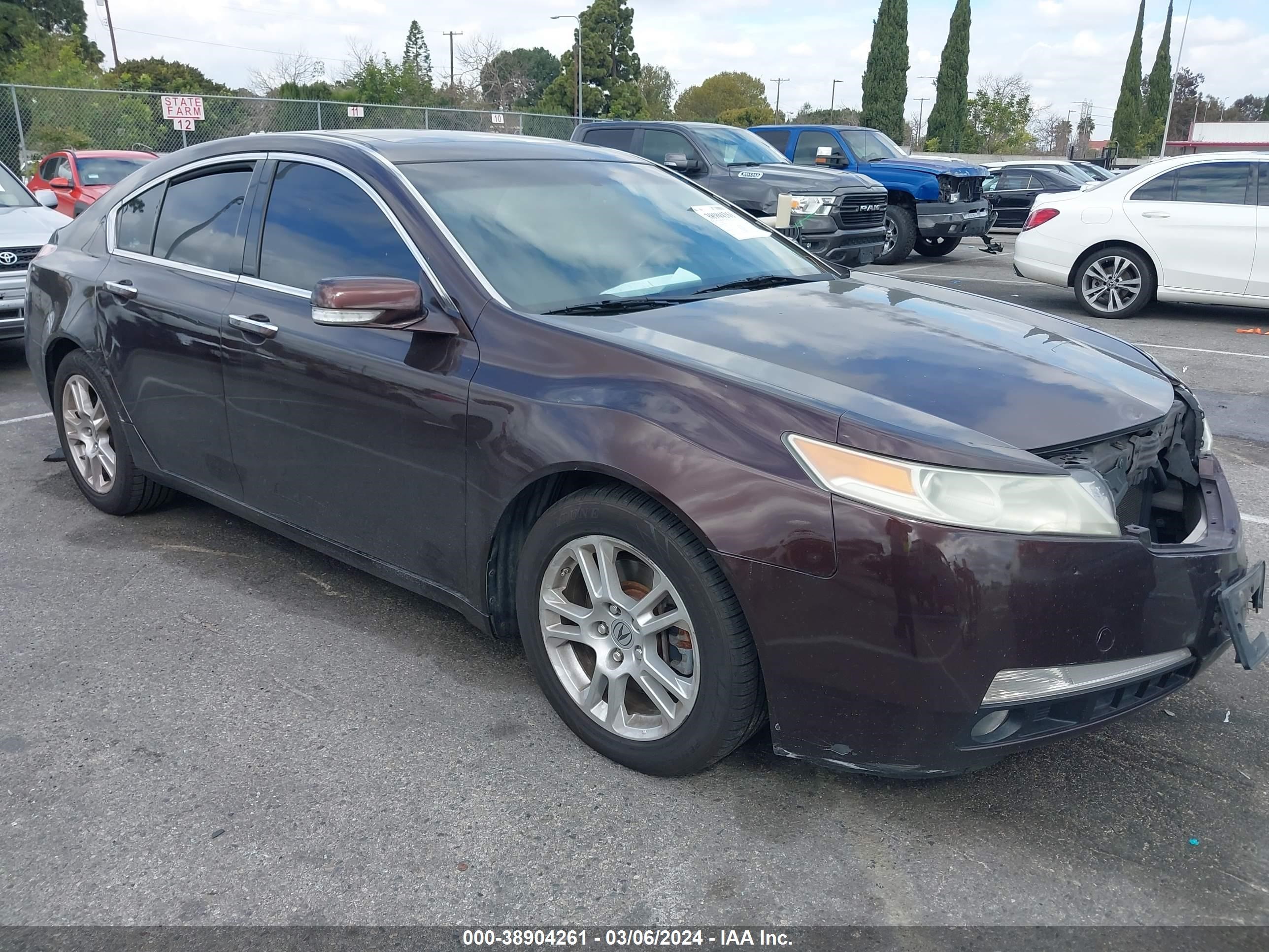 ACURA TL 2009 19uua86529a016788