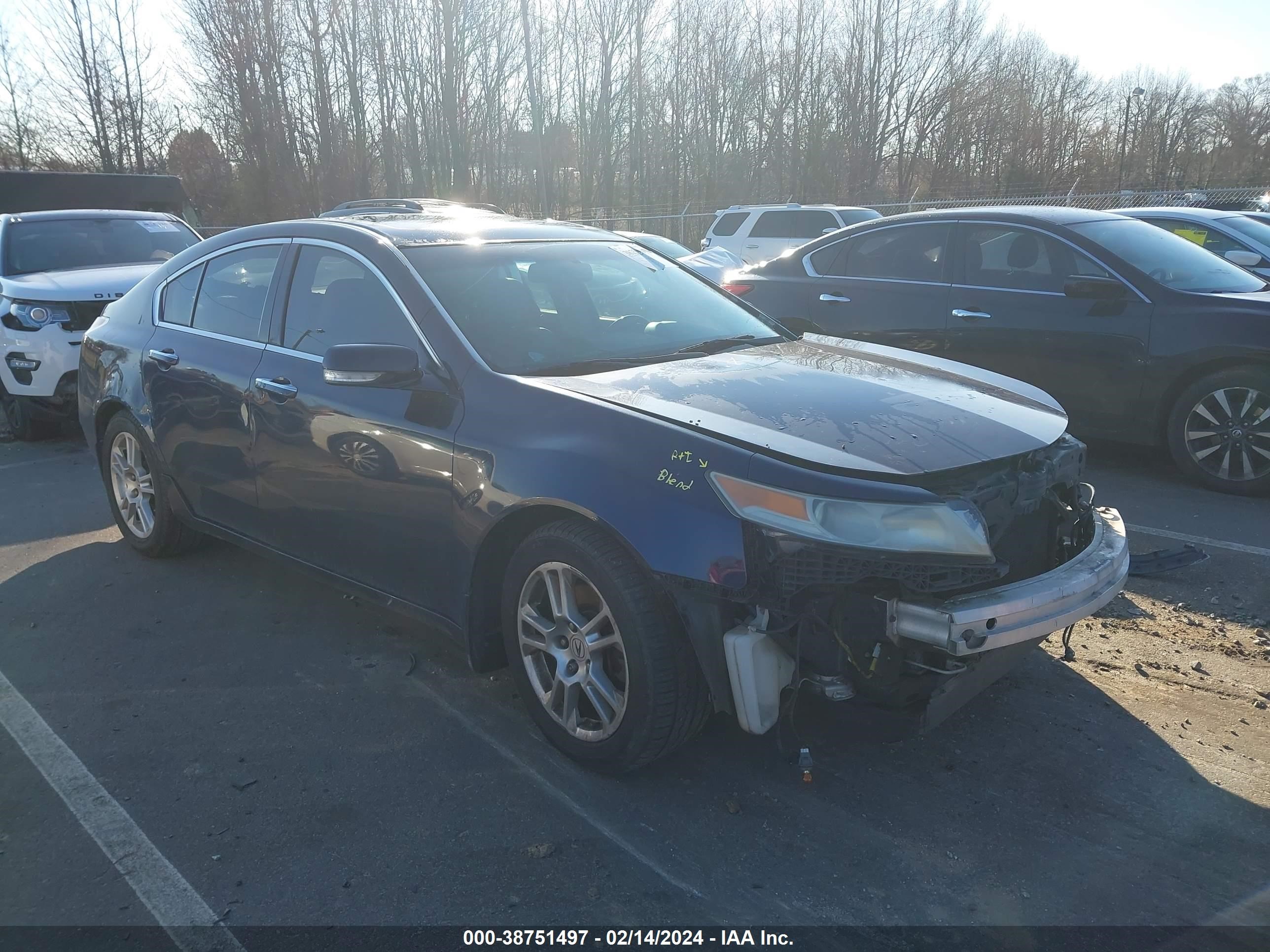 ACURA TL 2009 19uua86579a019024