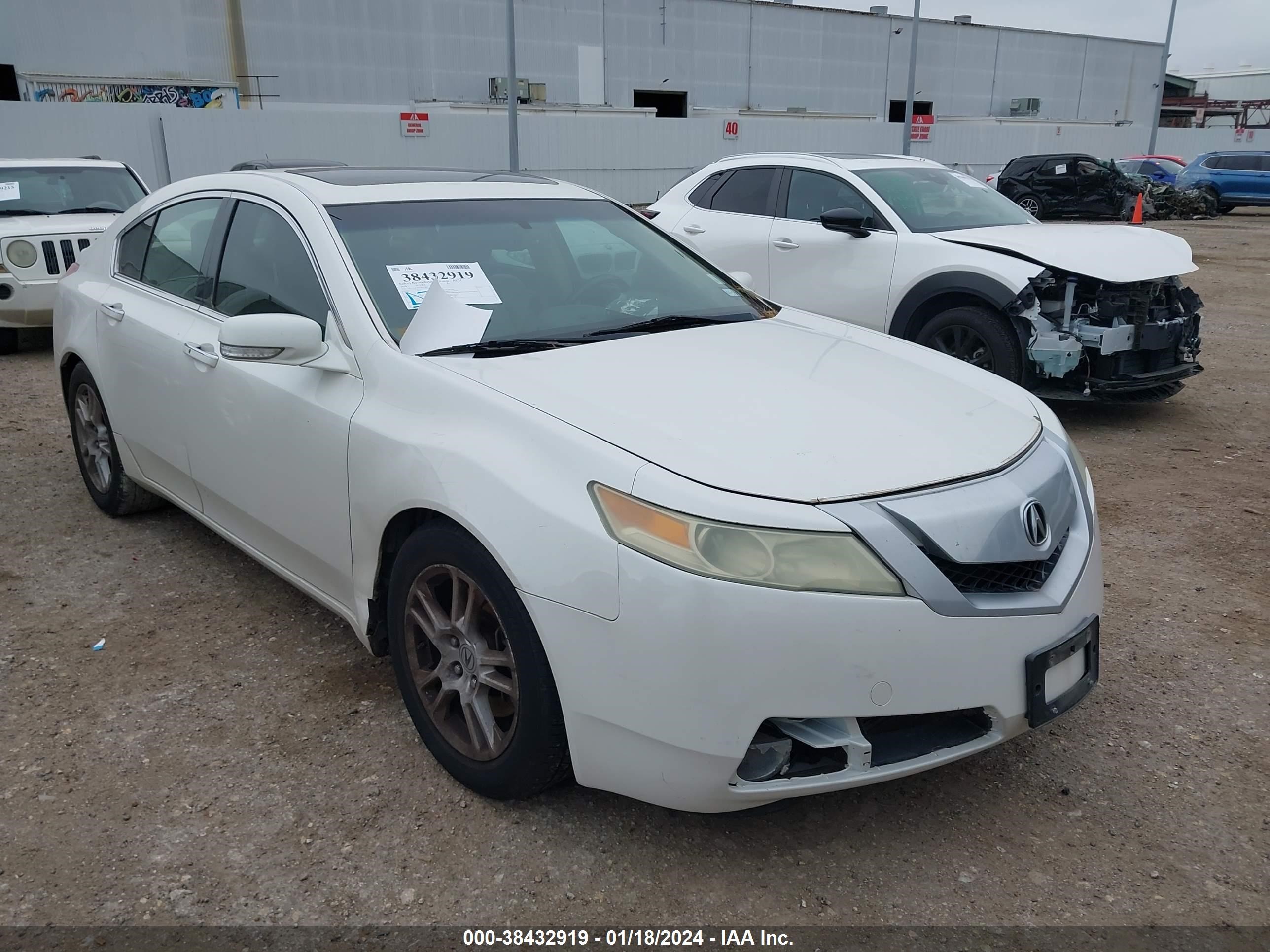 ACURA TL 2010 19uua8f50aa011495