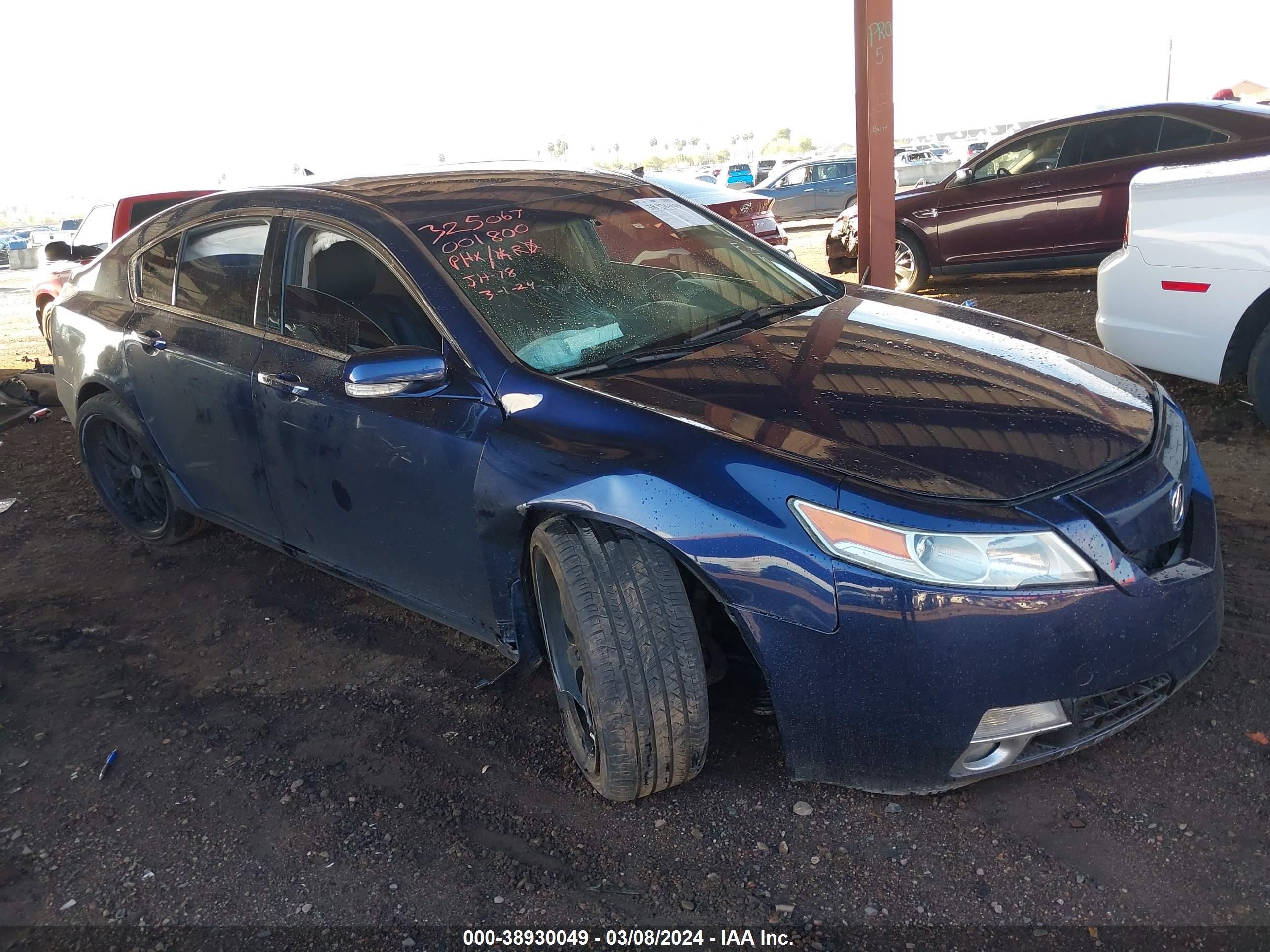 ACURA TL 2009 19uua96549a001800