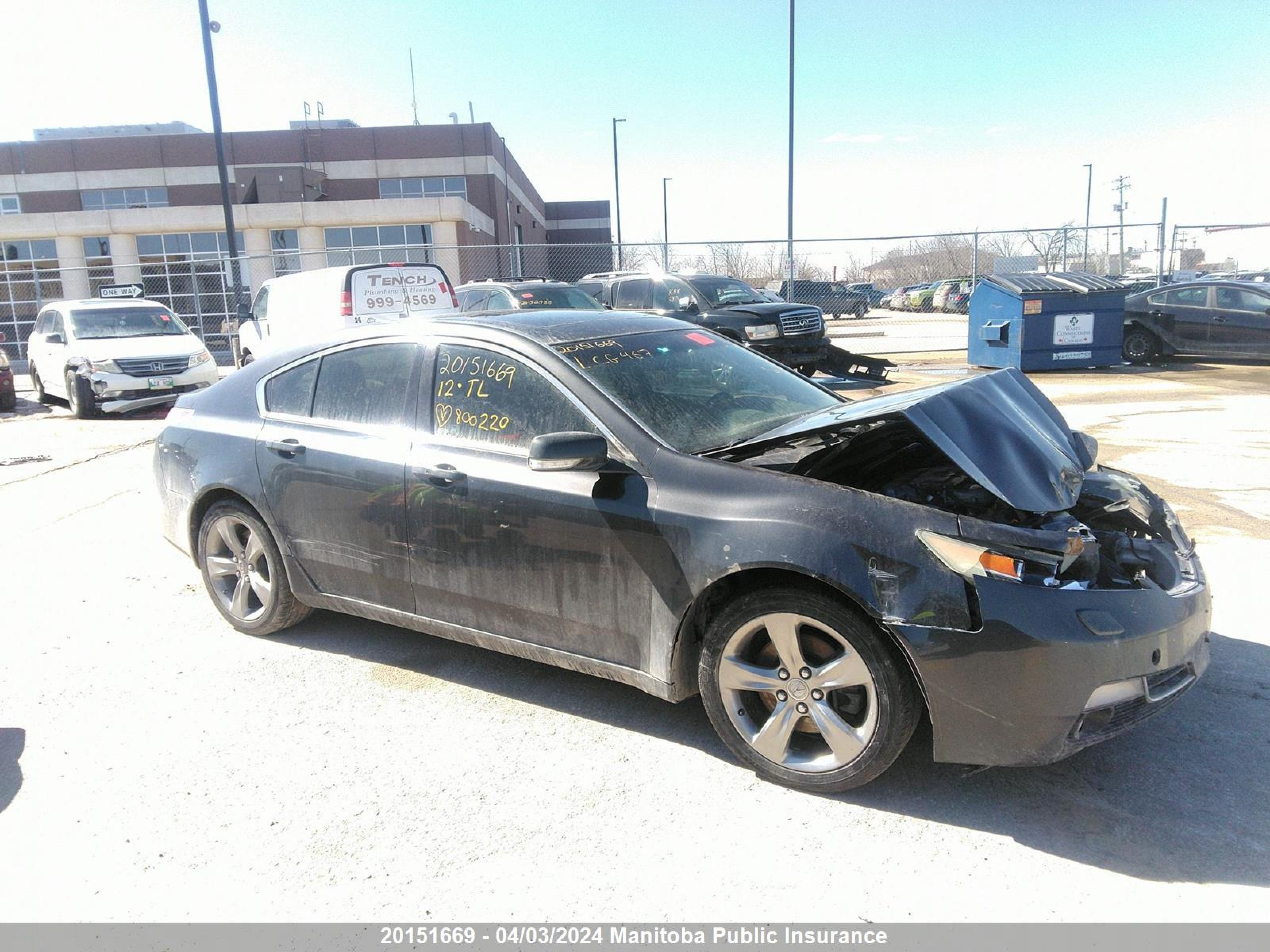 ACURA TL 2012 19uua9f55ca800220