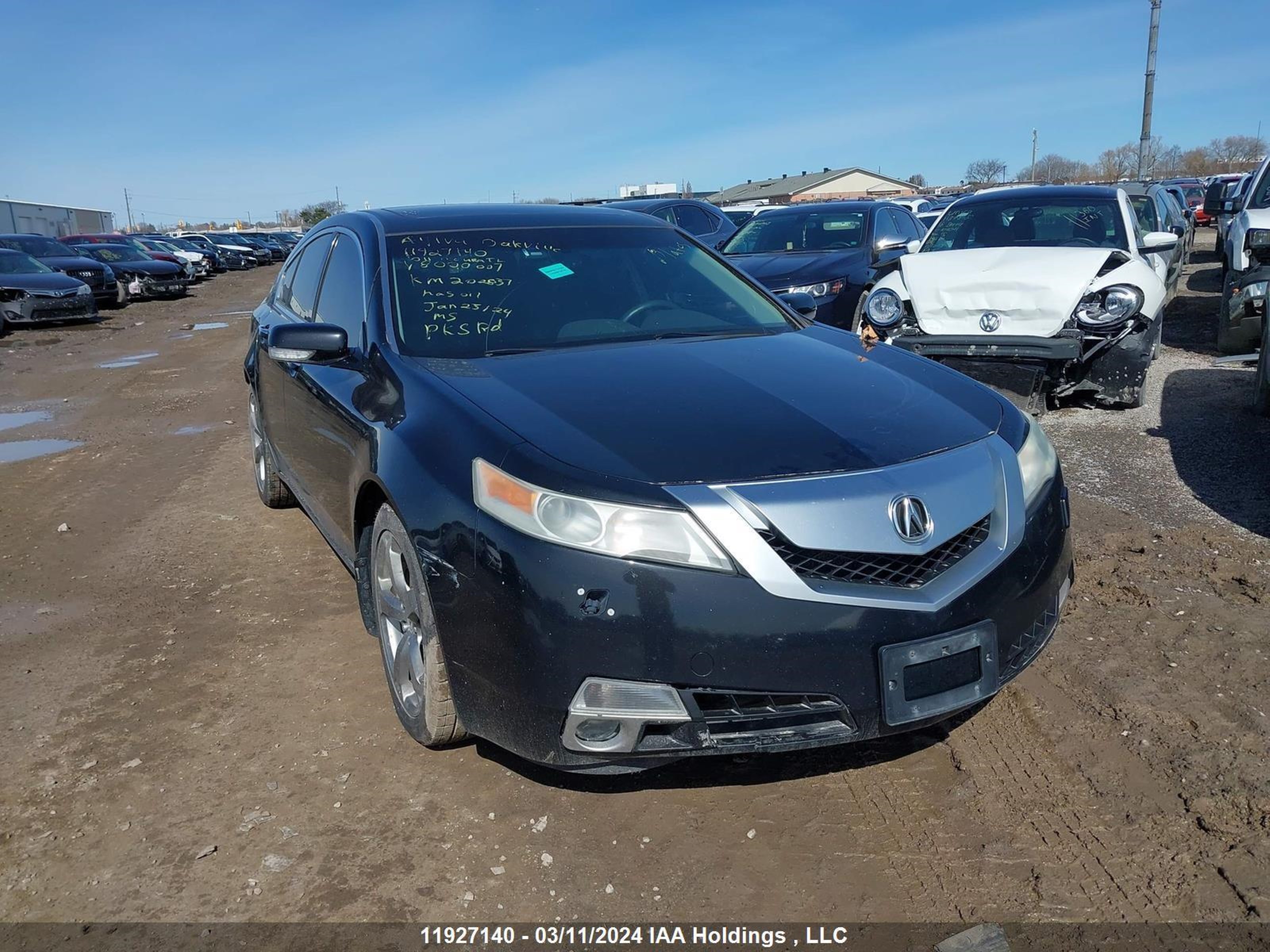 ACURA TL 2011 19uua9f57ba800007