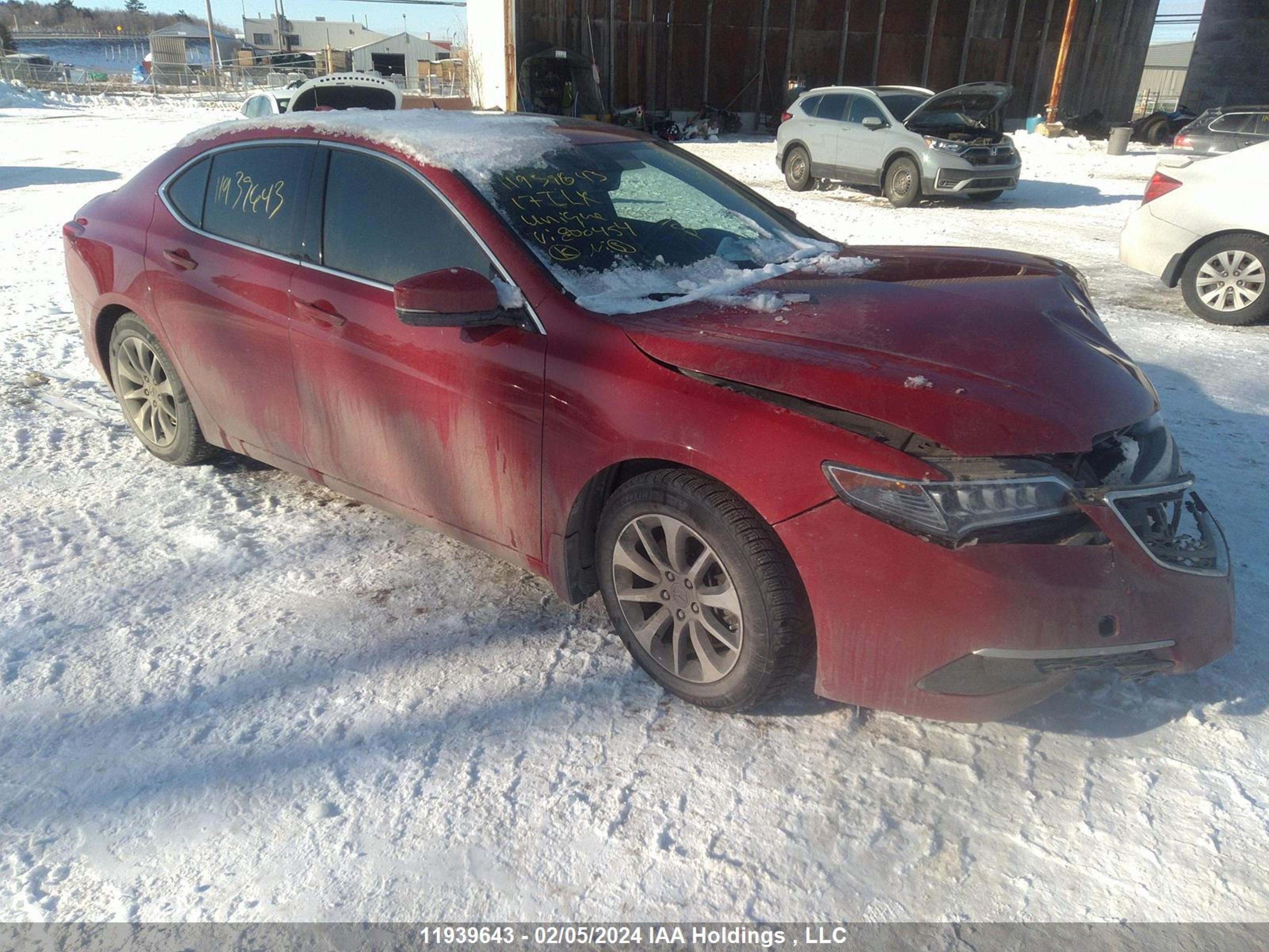 ACURA TLX 2017 19uub1f50ha800454