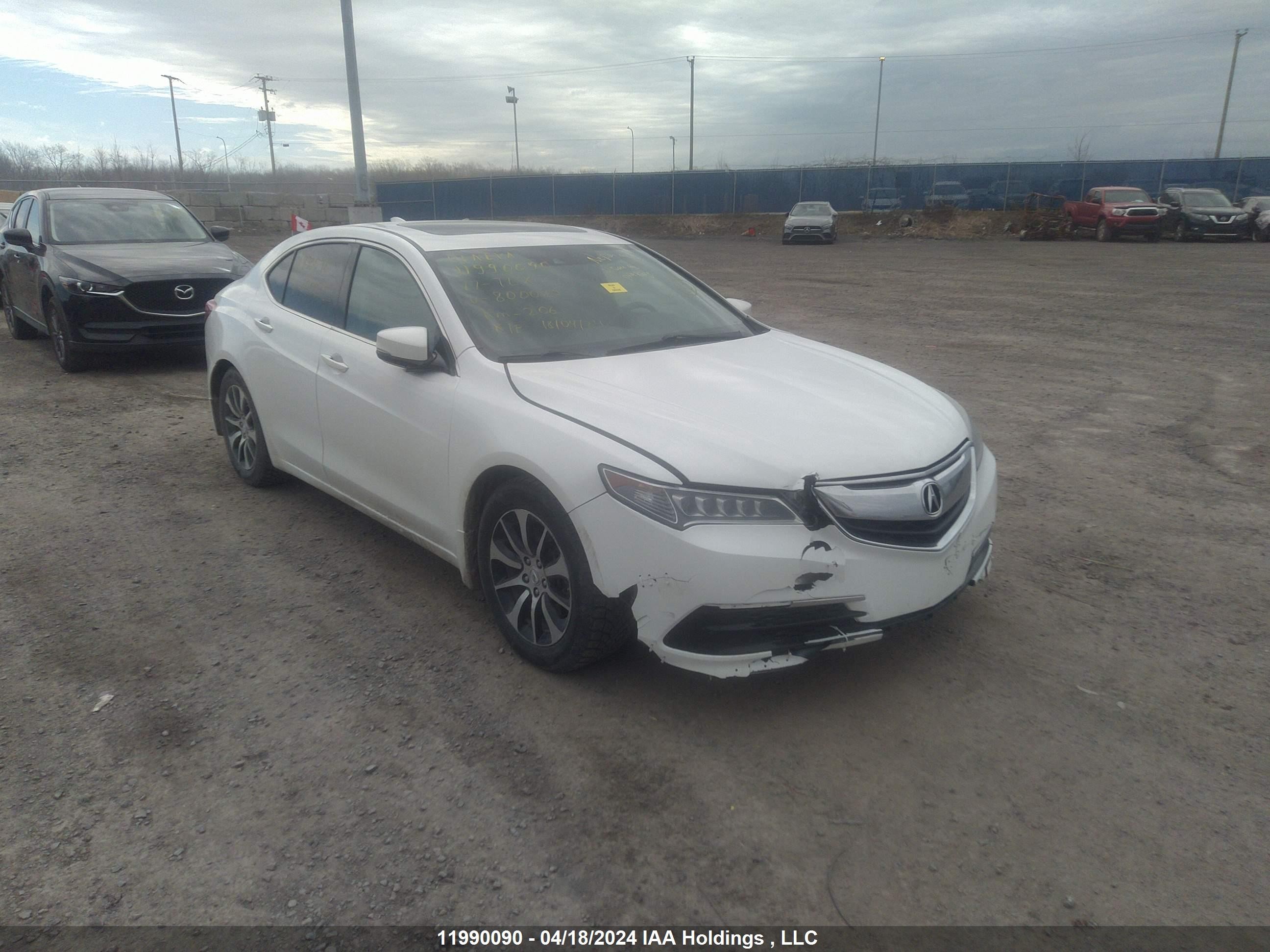 ACURA TLX 2017 19uub1f53ha800075