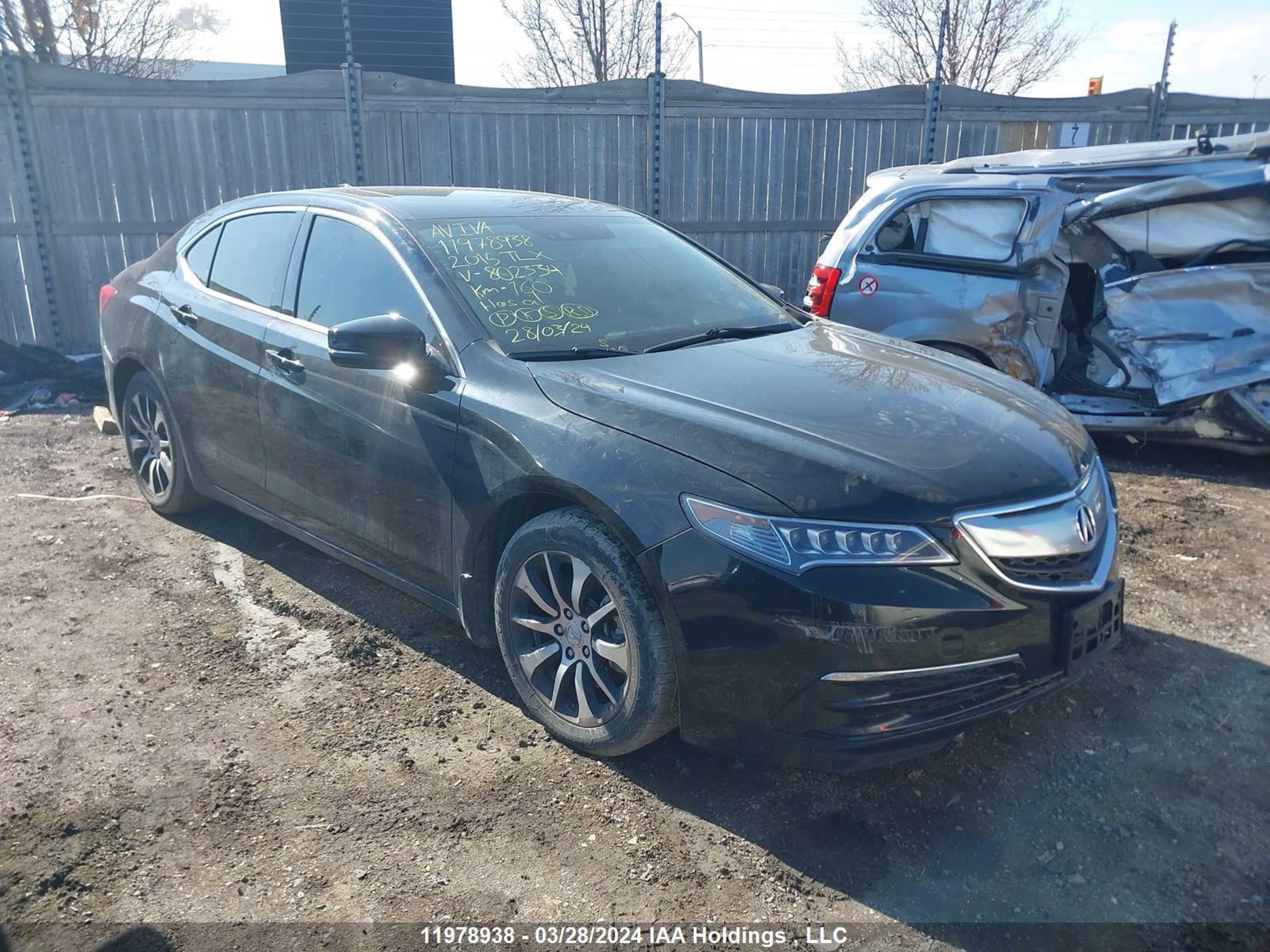 ACURA TLX 2015 19uub1f54fa802334