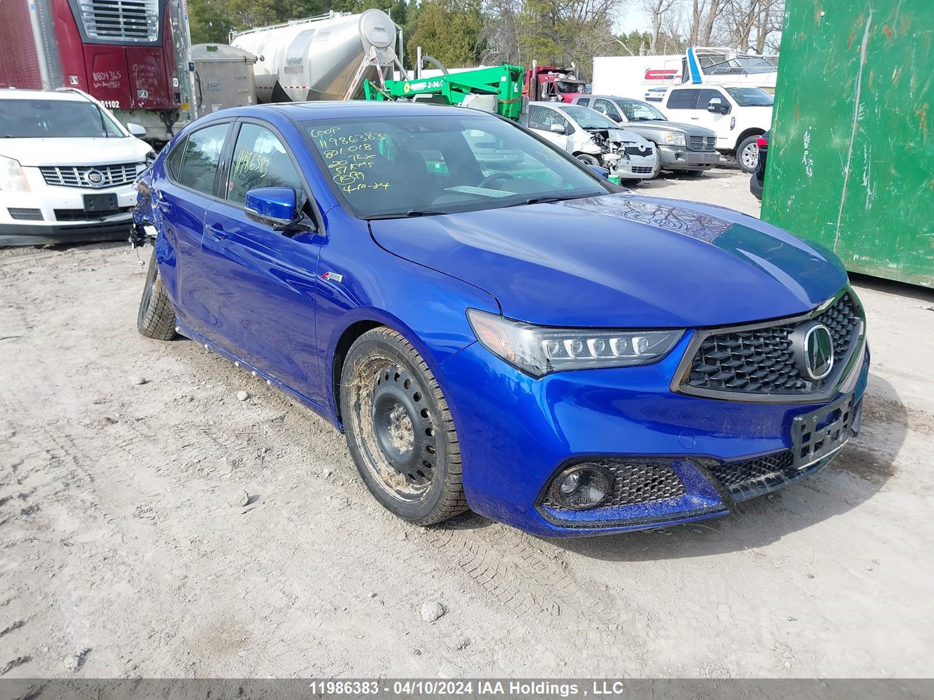 ACURA TLX 2020 19uub1f65la801018