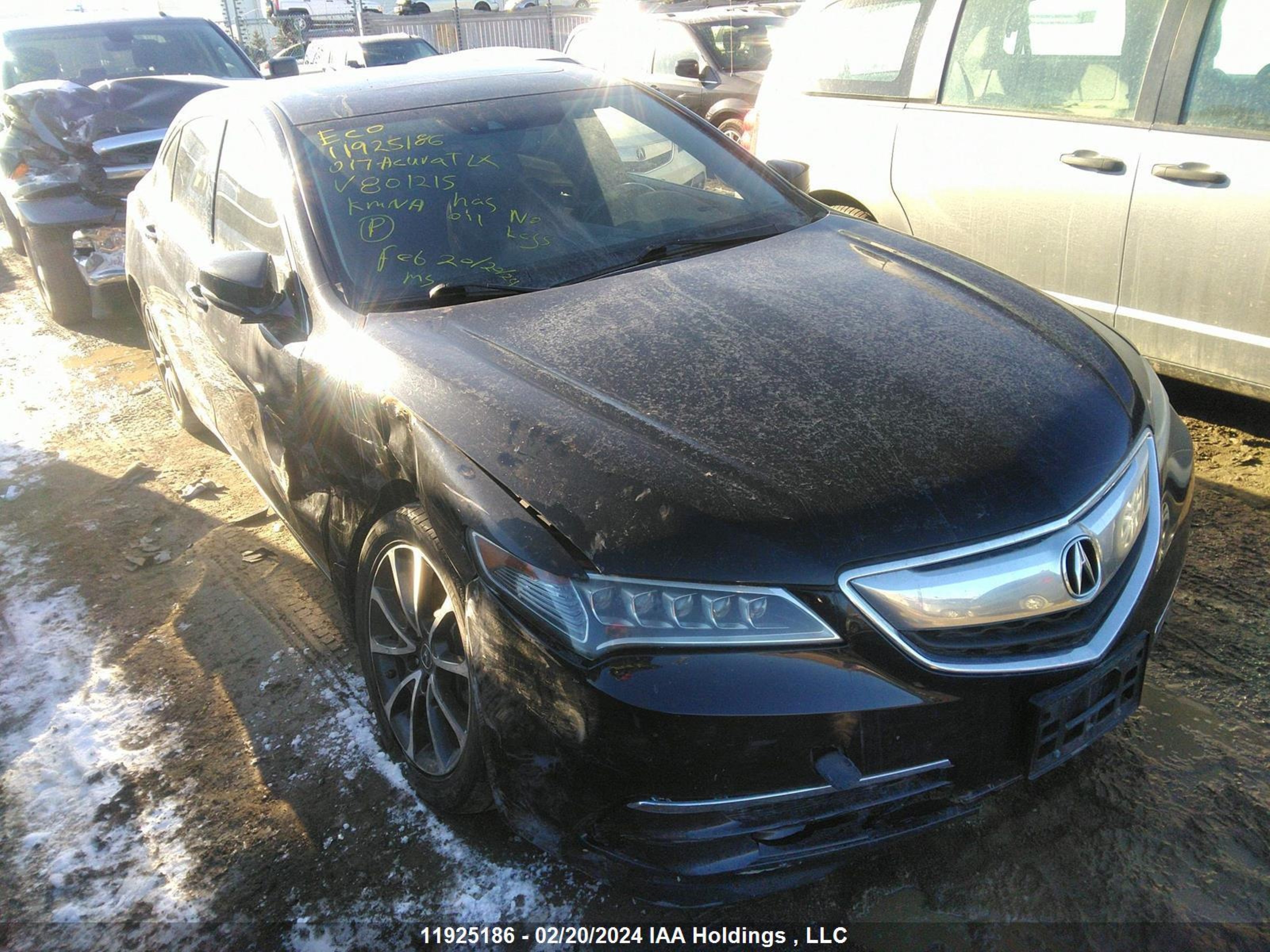 ACURA TLX 2017 19uub3f54ha801215