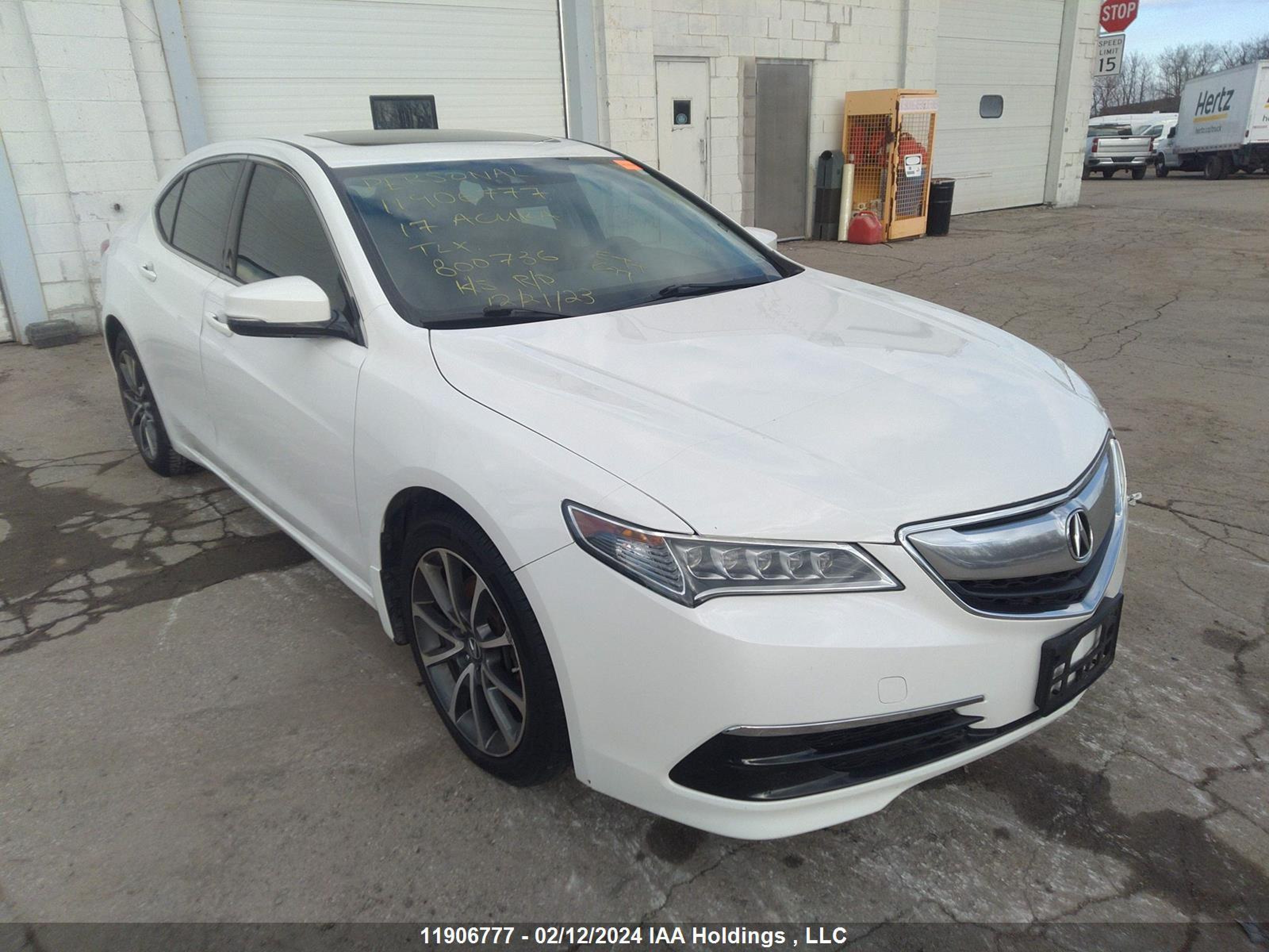 ACURA TLX 2017 19uub3f55ha800736