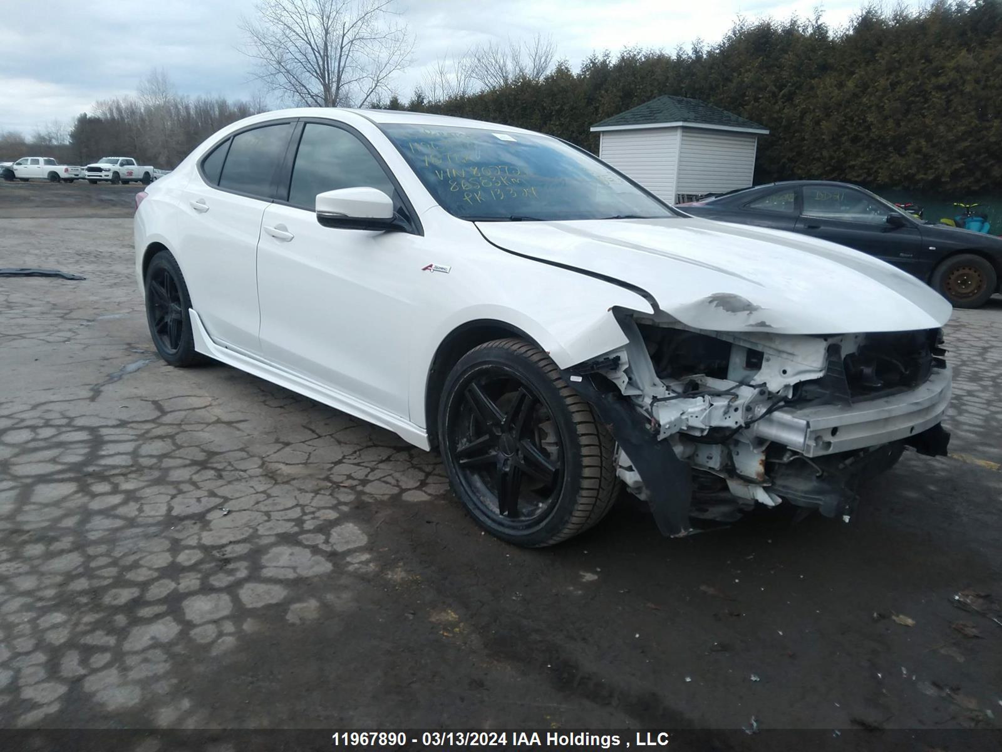 ACURA TLX 2018 19uub3f64ja802721