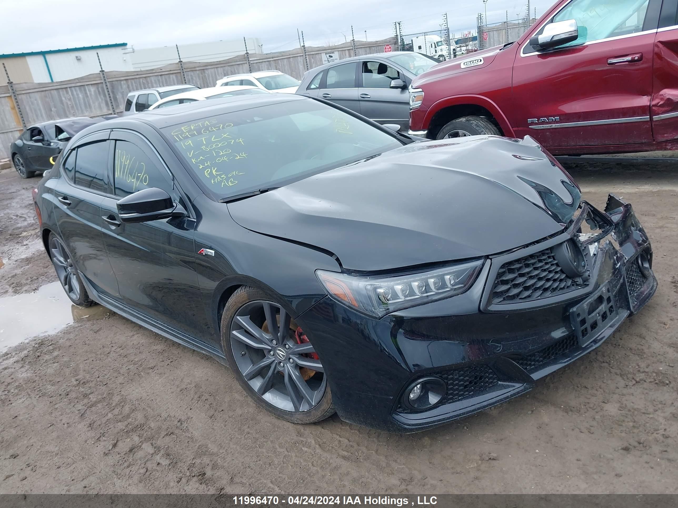 ACURA TLX 2019 19uub3f85ka800074