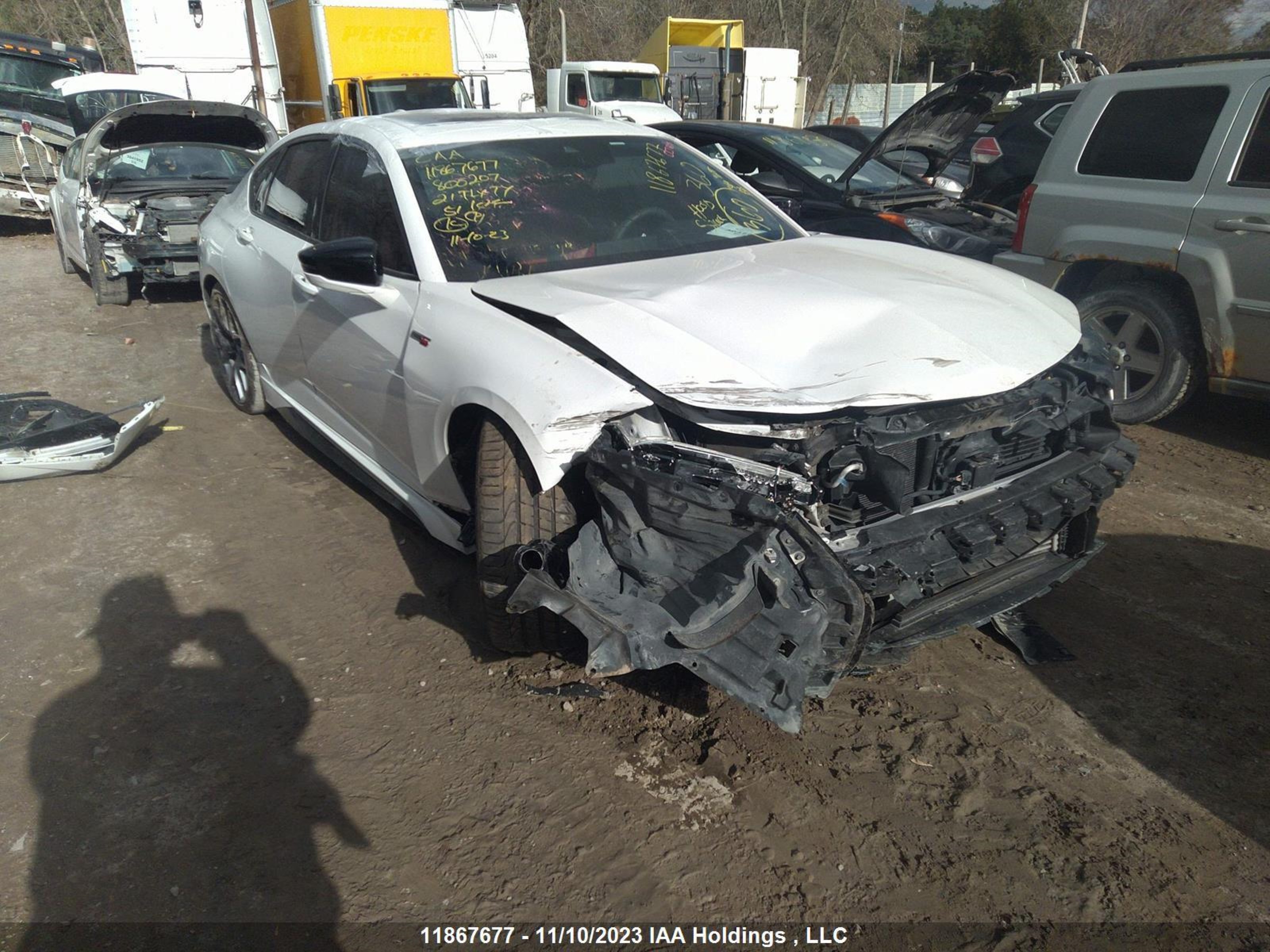 ACURA TLX 2021 19uub7f03ma800207