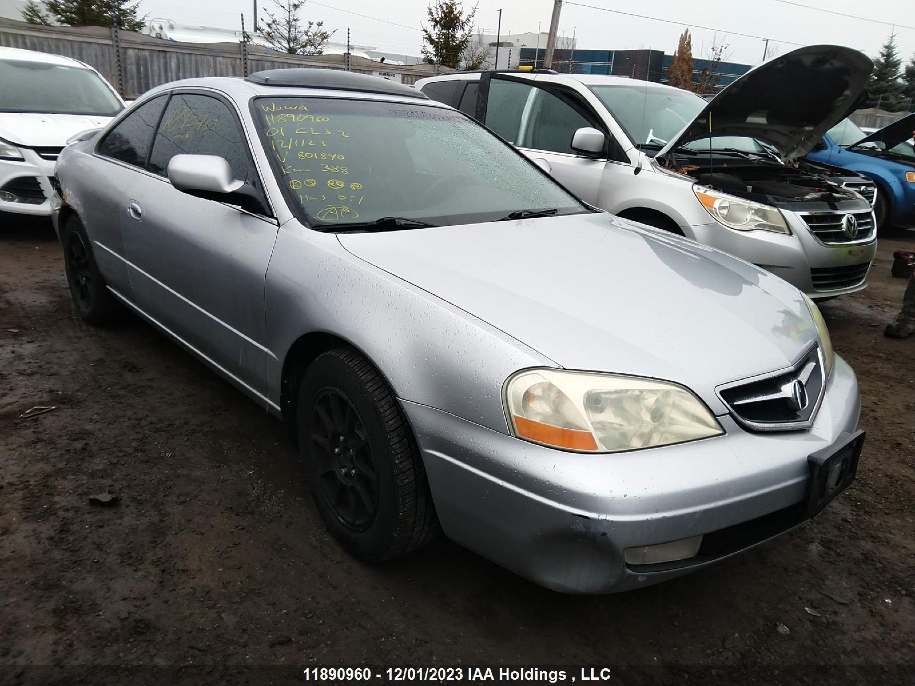 ACURA CL 2001 19uya42491a801840