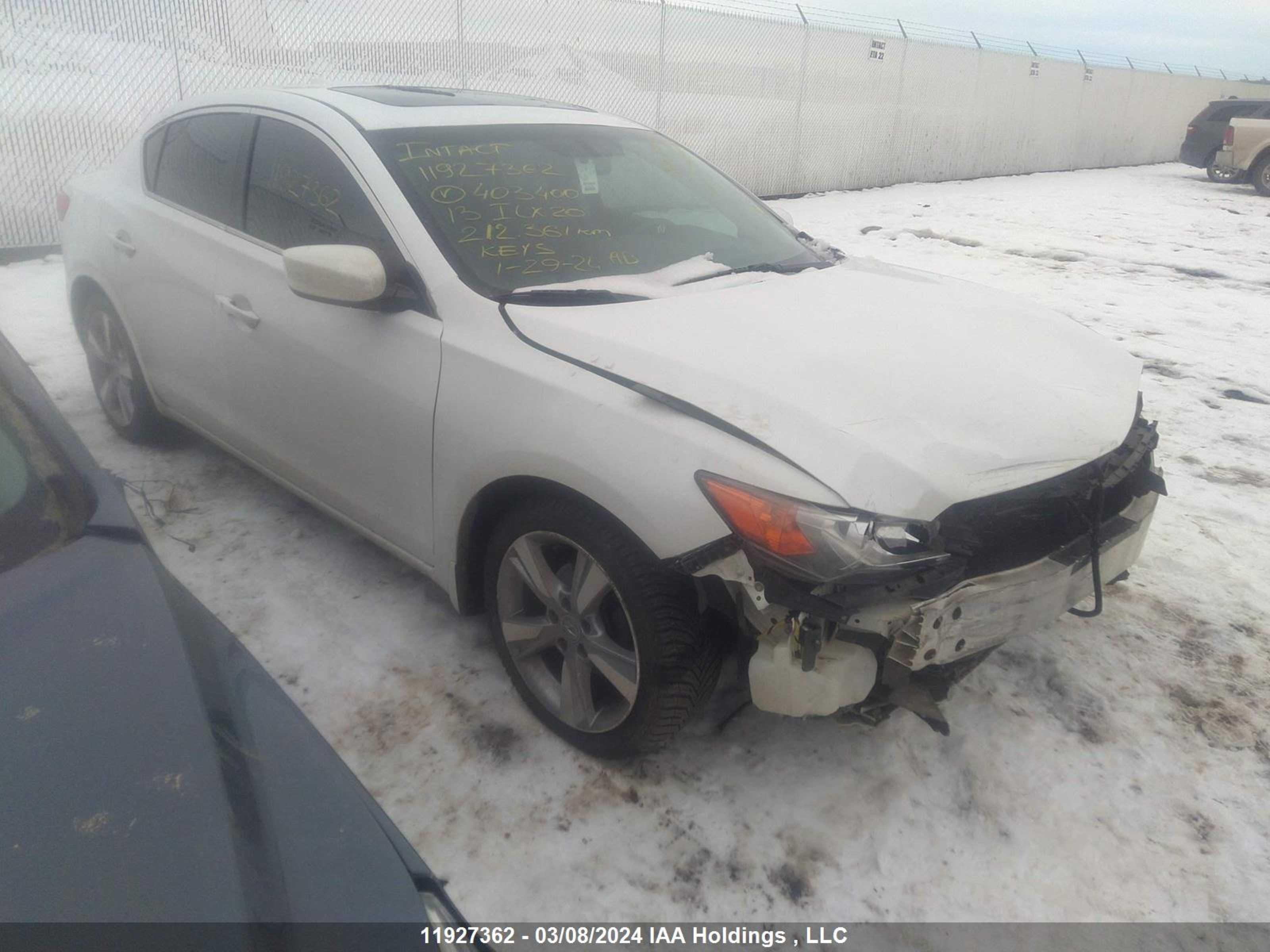 ACURA ILX 2013 19vde1f50de403400