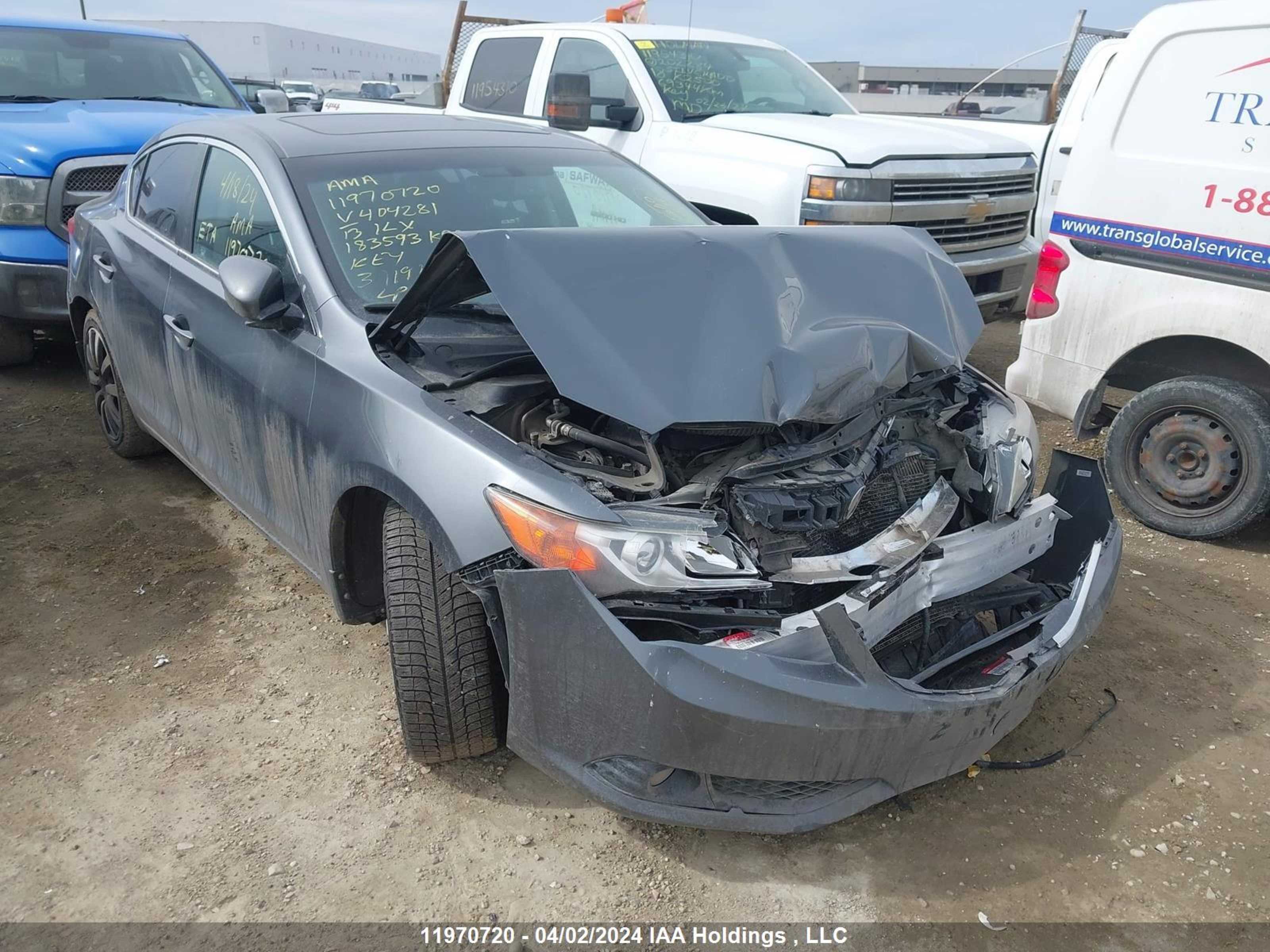 ACURA ILX 2013 19vde1f7xde404281