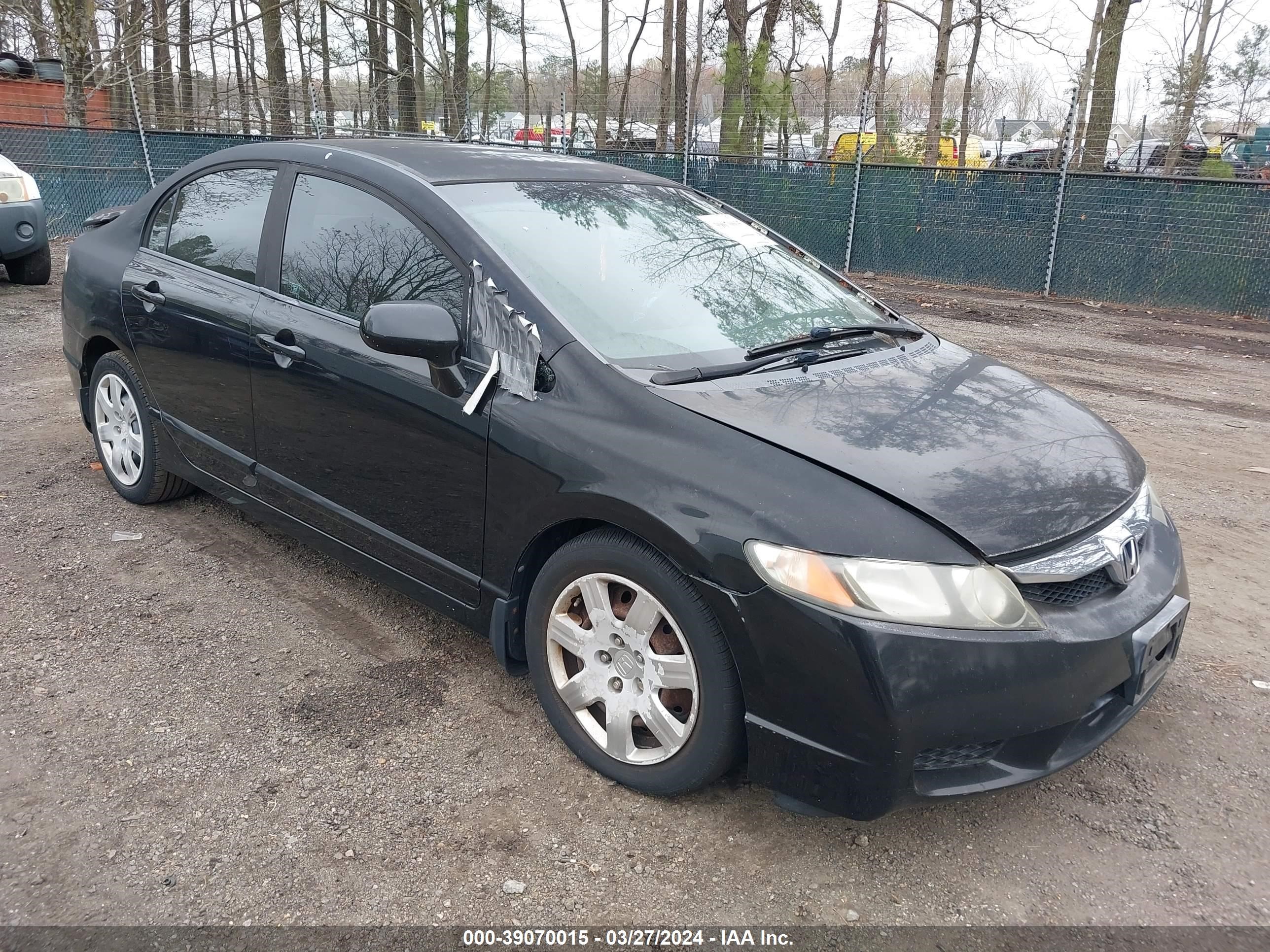 HONDA CIVIC 2009 19xfa16509e026165