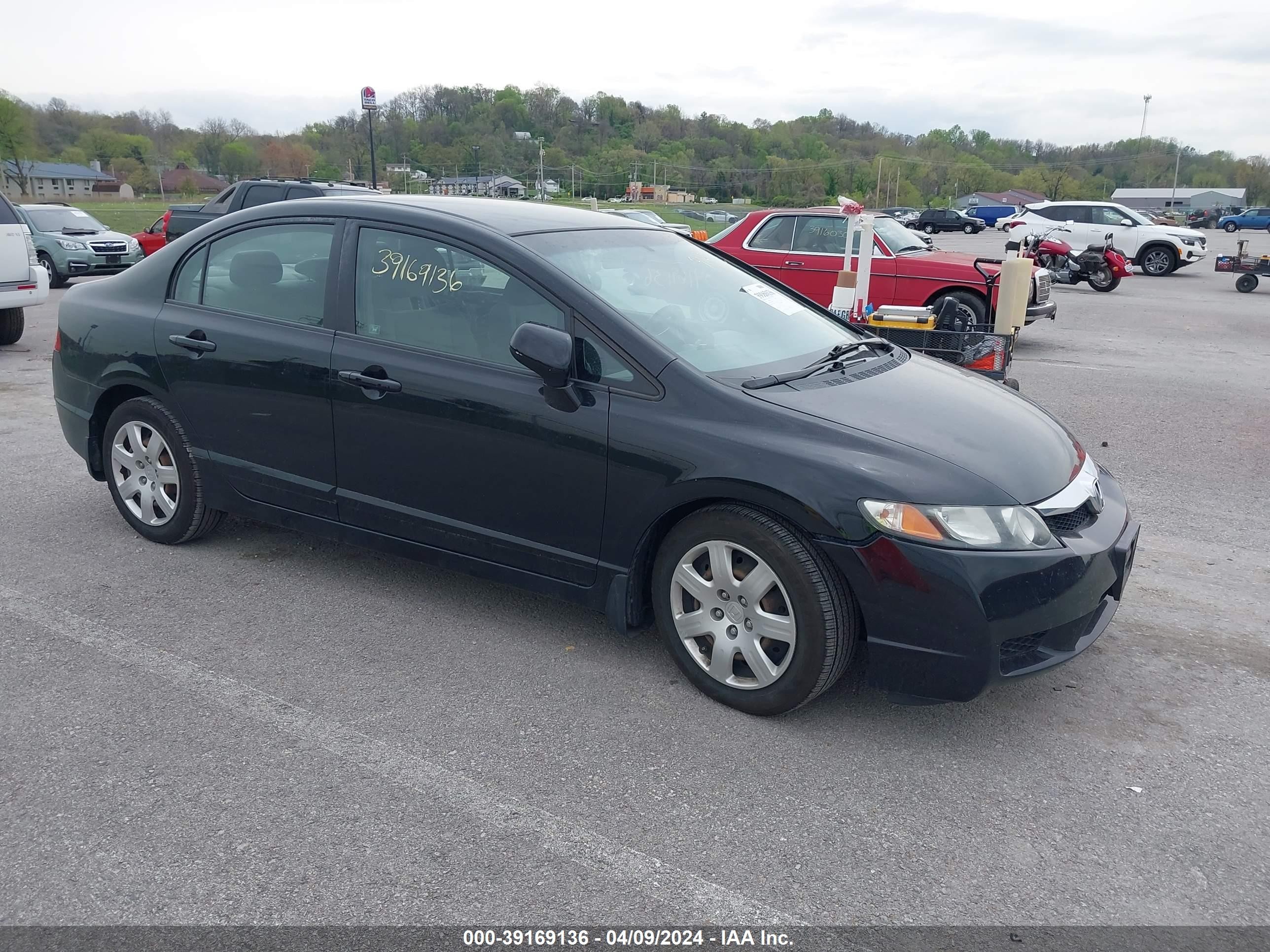 HONDA CIVIC 2009 19xfa16539e051920