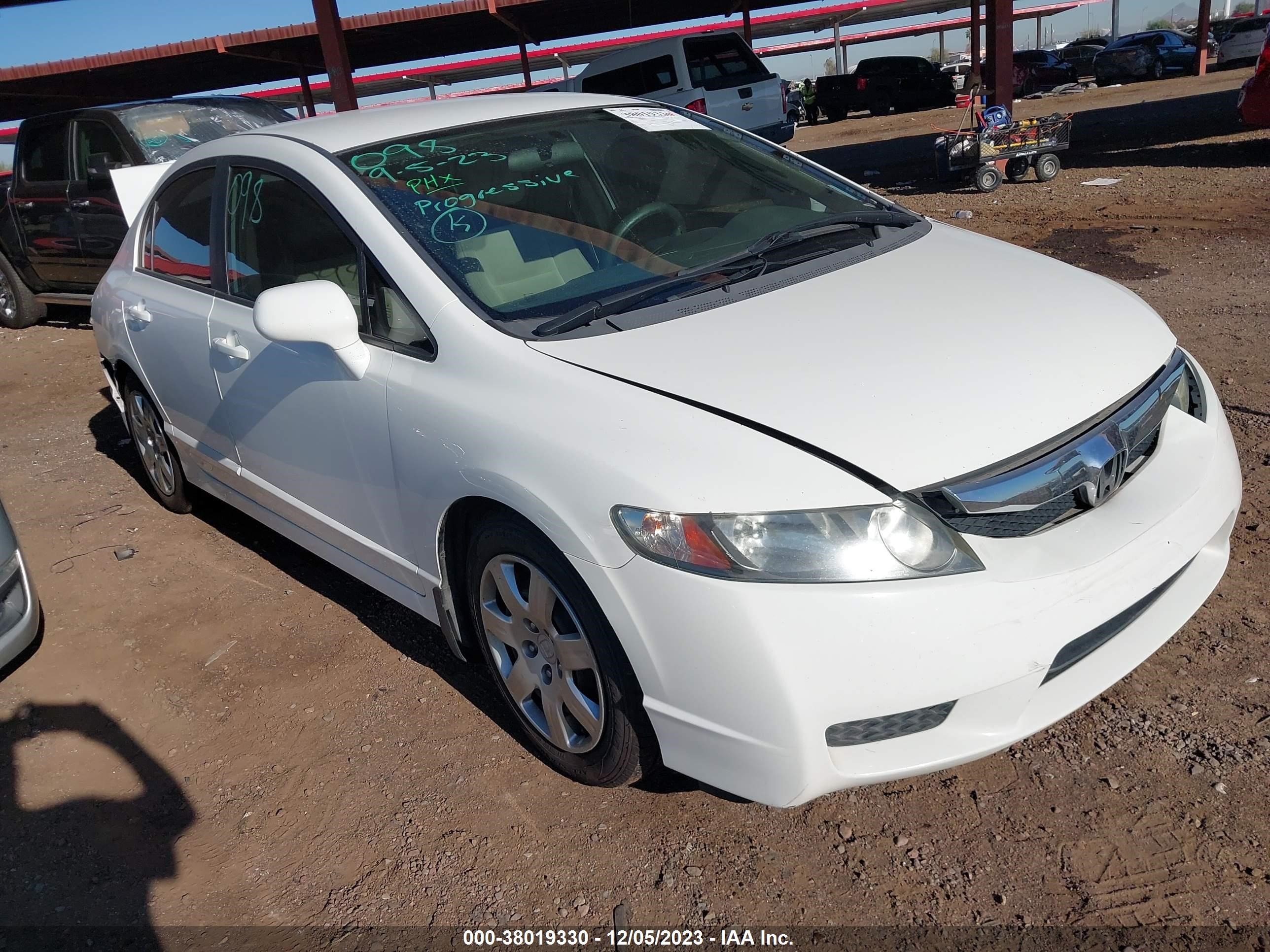 HONDA CIVIC 2009 19xfa16589e018556