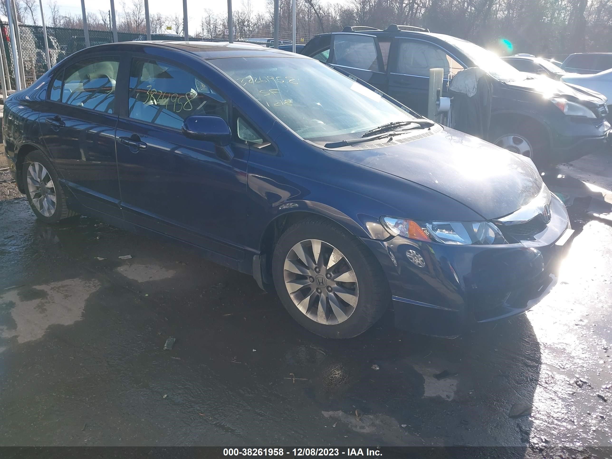 HONDA CIVIC 2009 19xfa16929e002226