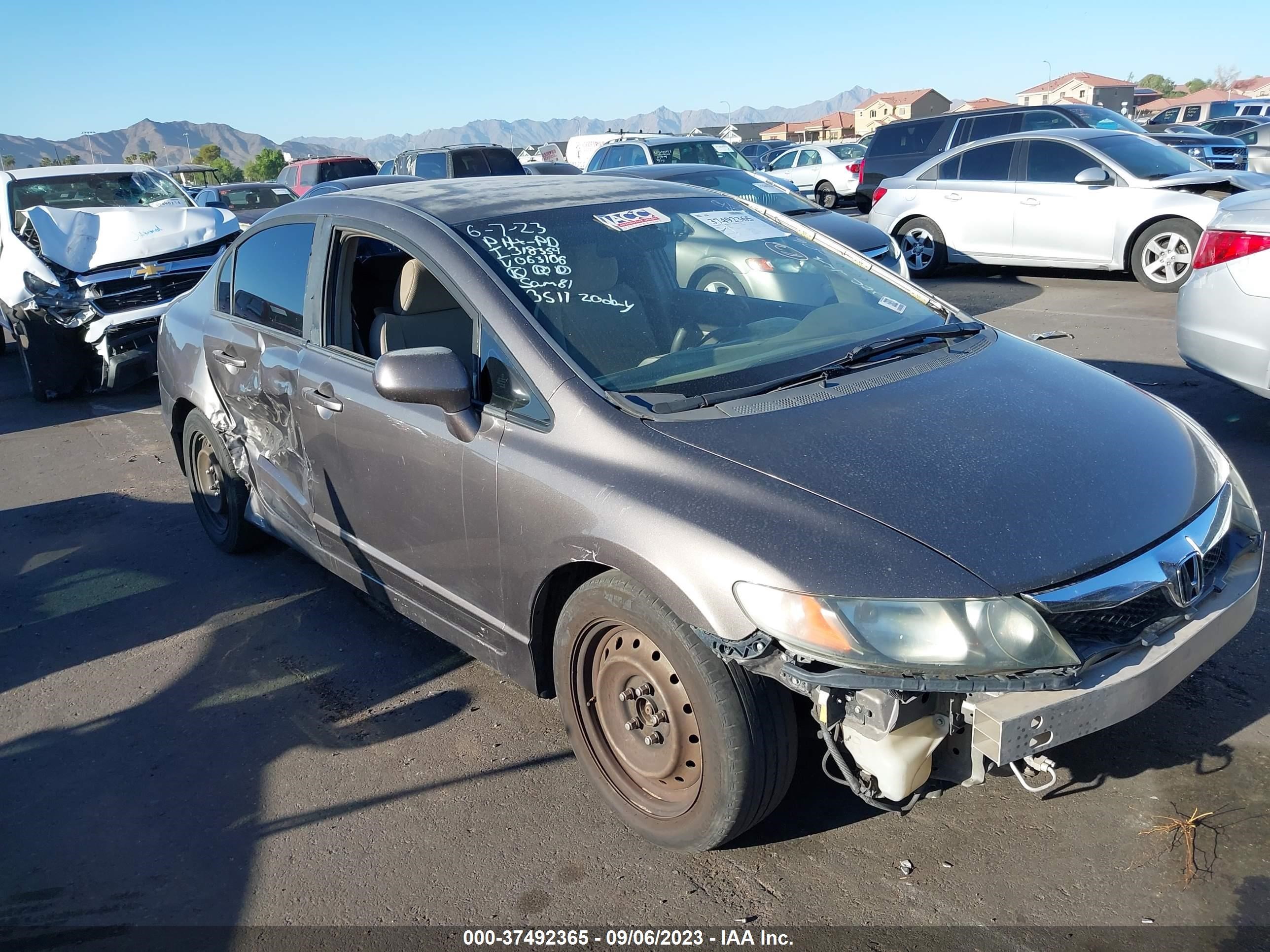 HONDA CIVIC 2010 19xfa1f59ae063106