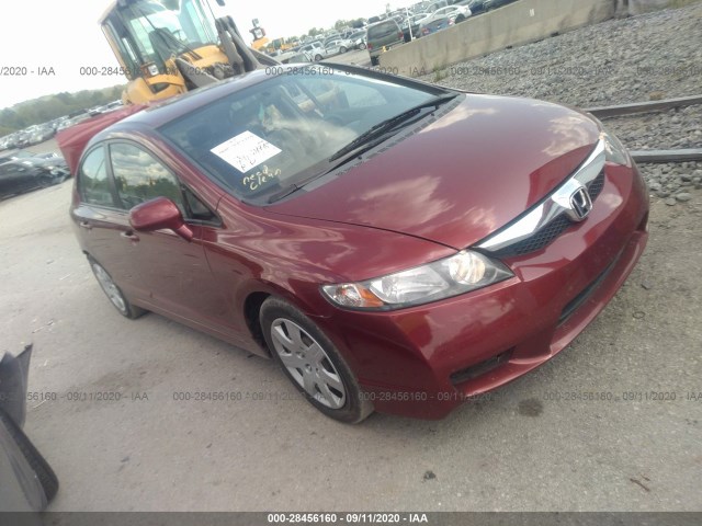 HONDA CIVIC SDN 2010 19xfa1f5xae085843