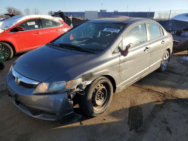 HONDA CIVIC LX 2011 19xfa1f5xbe000422