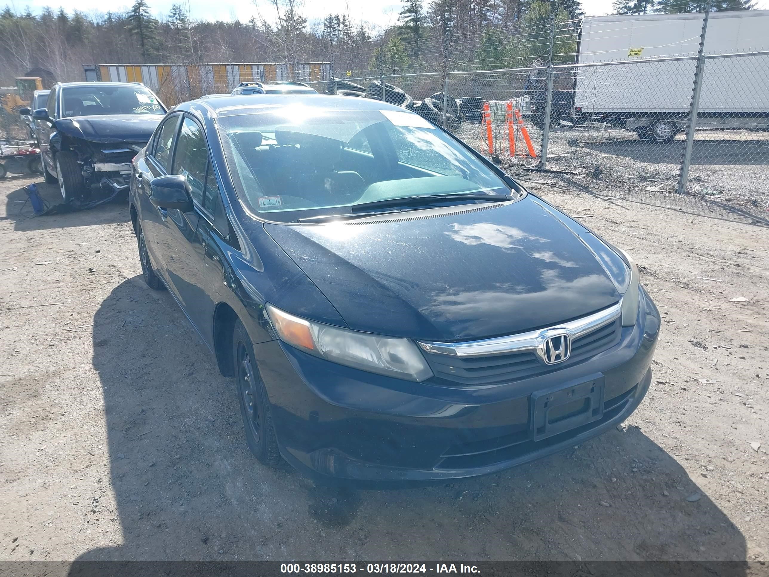 HONDA CIVIC 2012 19xfb2e51ce052298