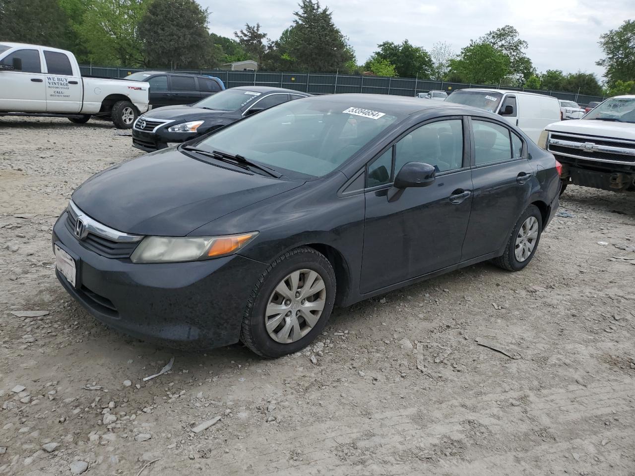 HONDA CIVIC 2012 19xfb2f50ce063419