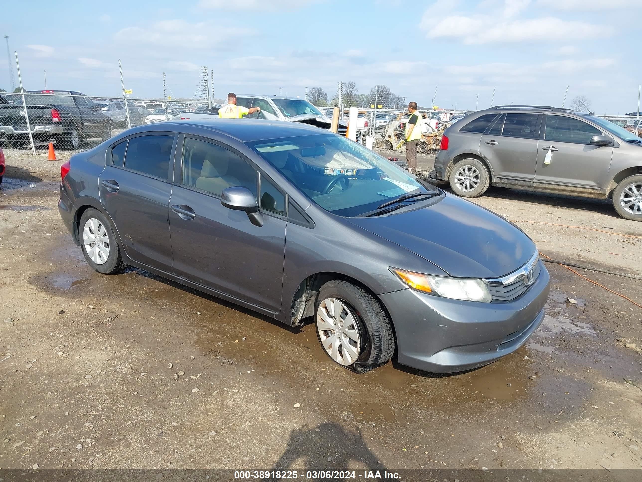 HONDA CIVIC 2012 19xfb2f50ce085601