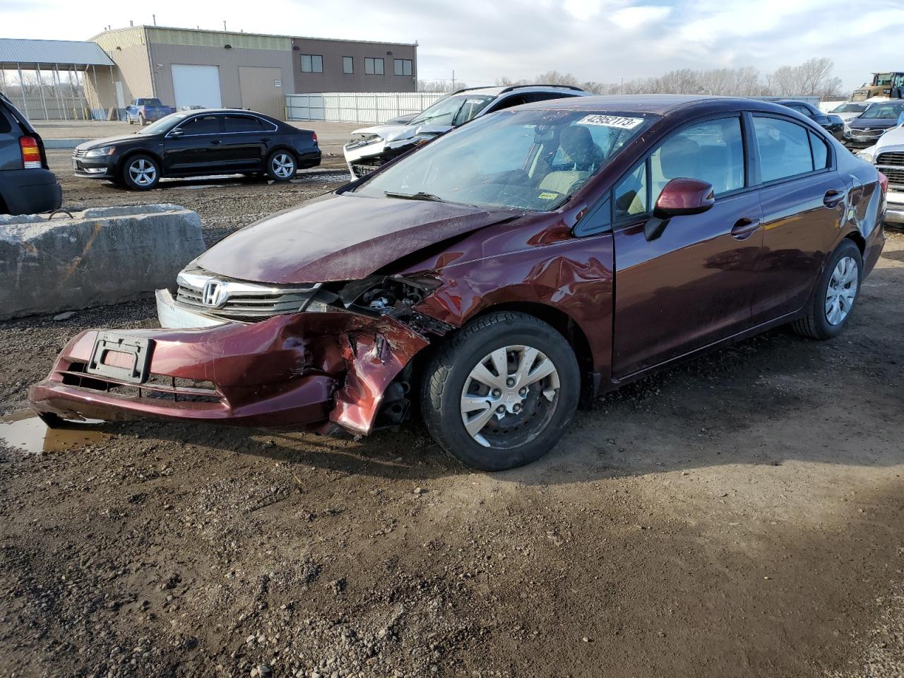 HONDA CIVIC 2012 19xfb2f50ce095688