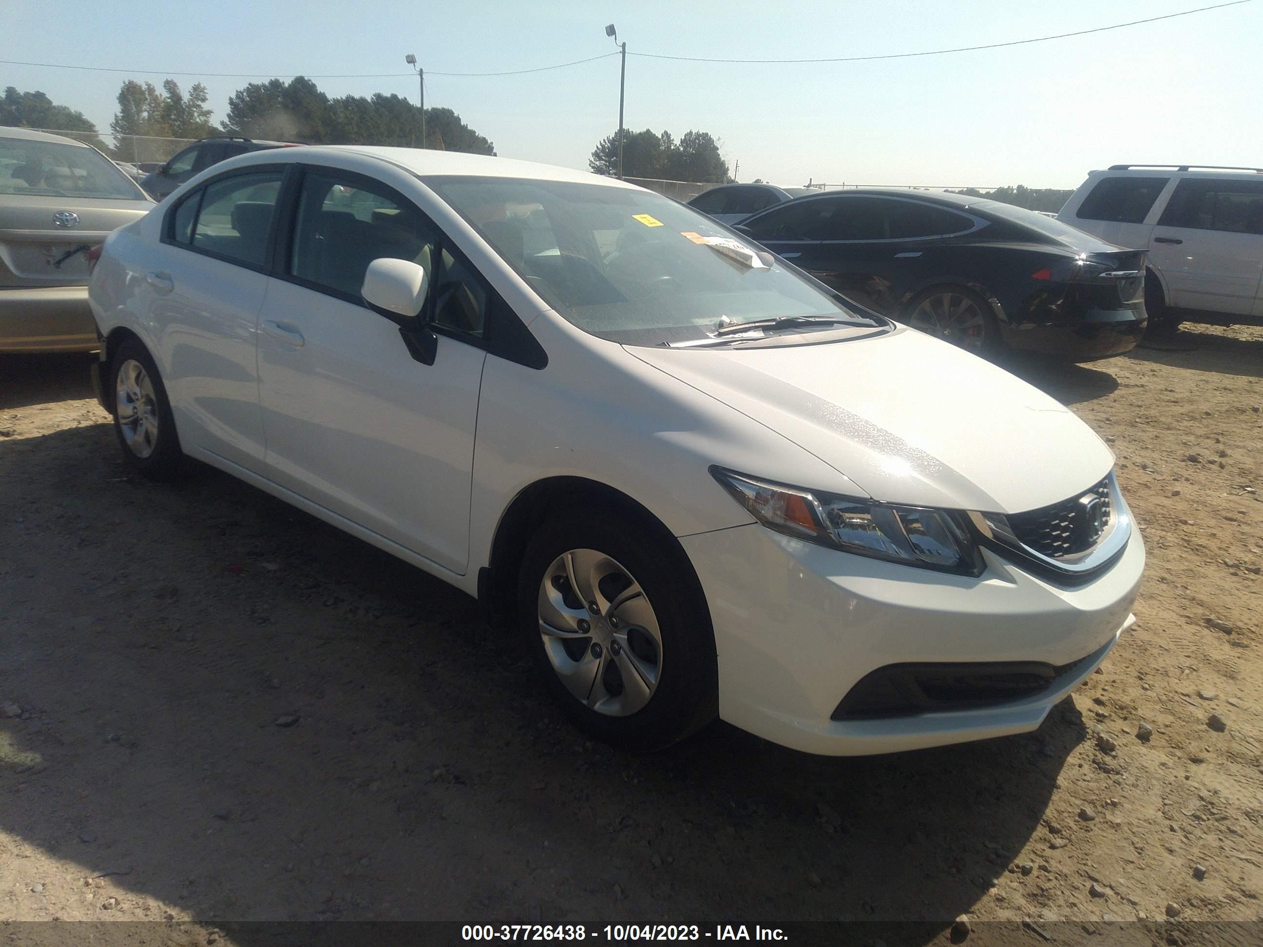 HONDA CIVIC 2013 19xfb2f50de000483