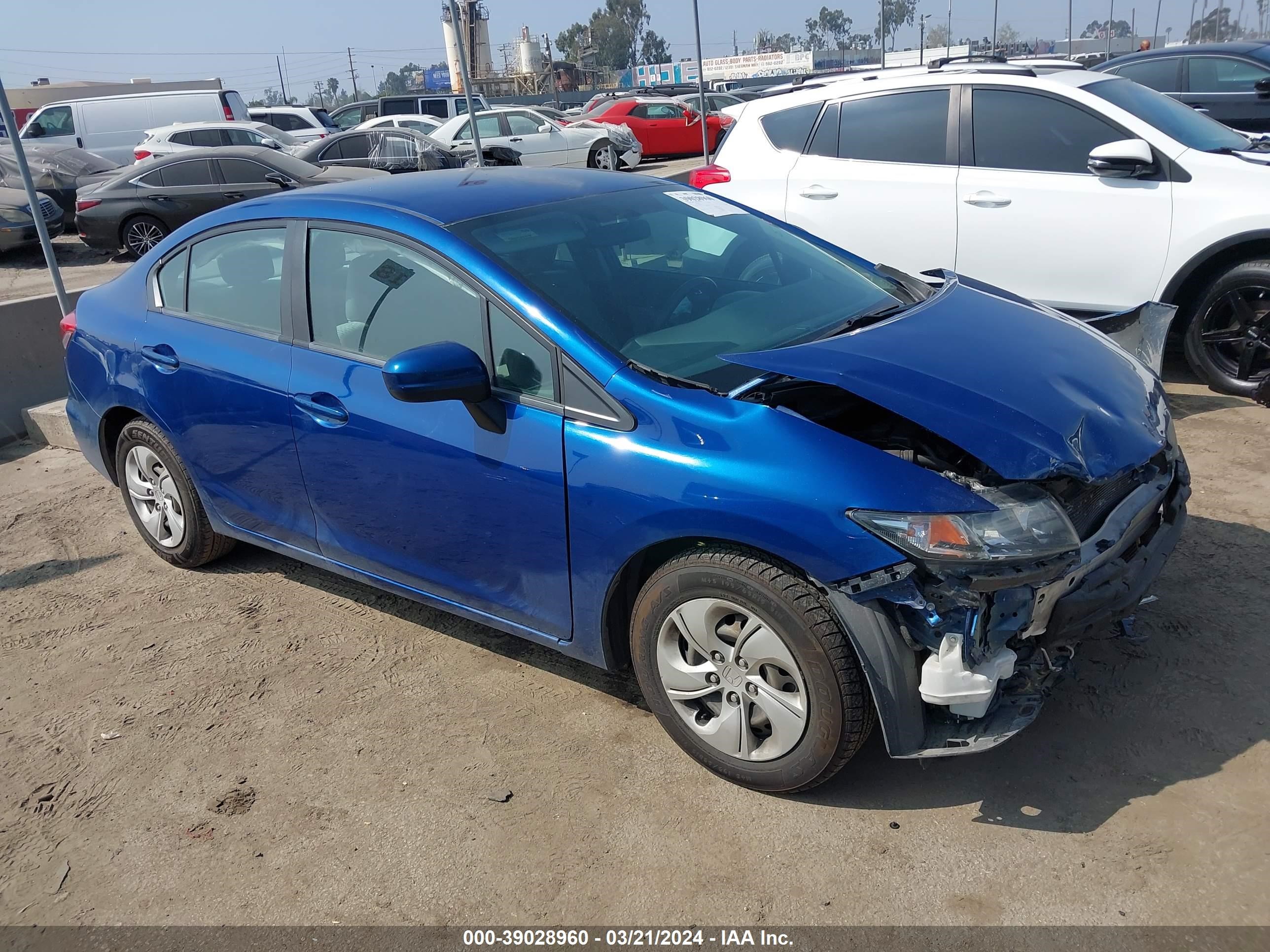 HONDA CIVIC 2014 19xfb2f50ee254115