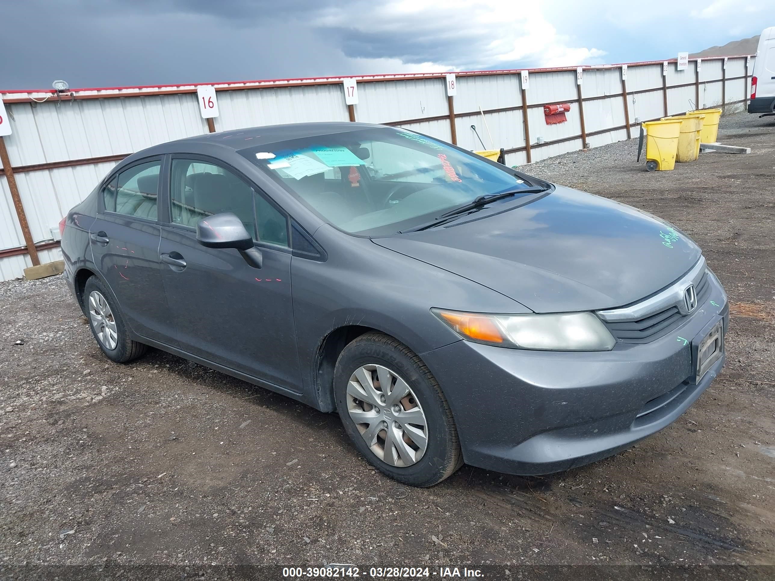 HONDA CIVIC 2012 19xfb2f51ce368217