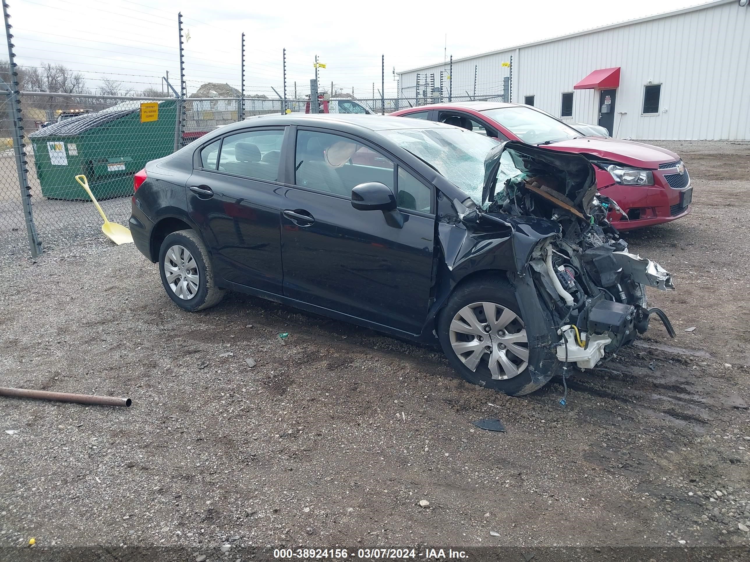 HONDA CIVIC 2012 19xfb2f51ce384692