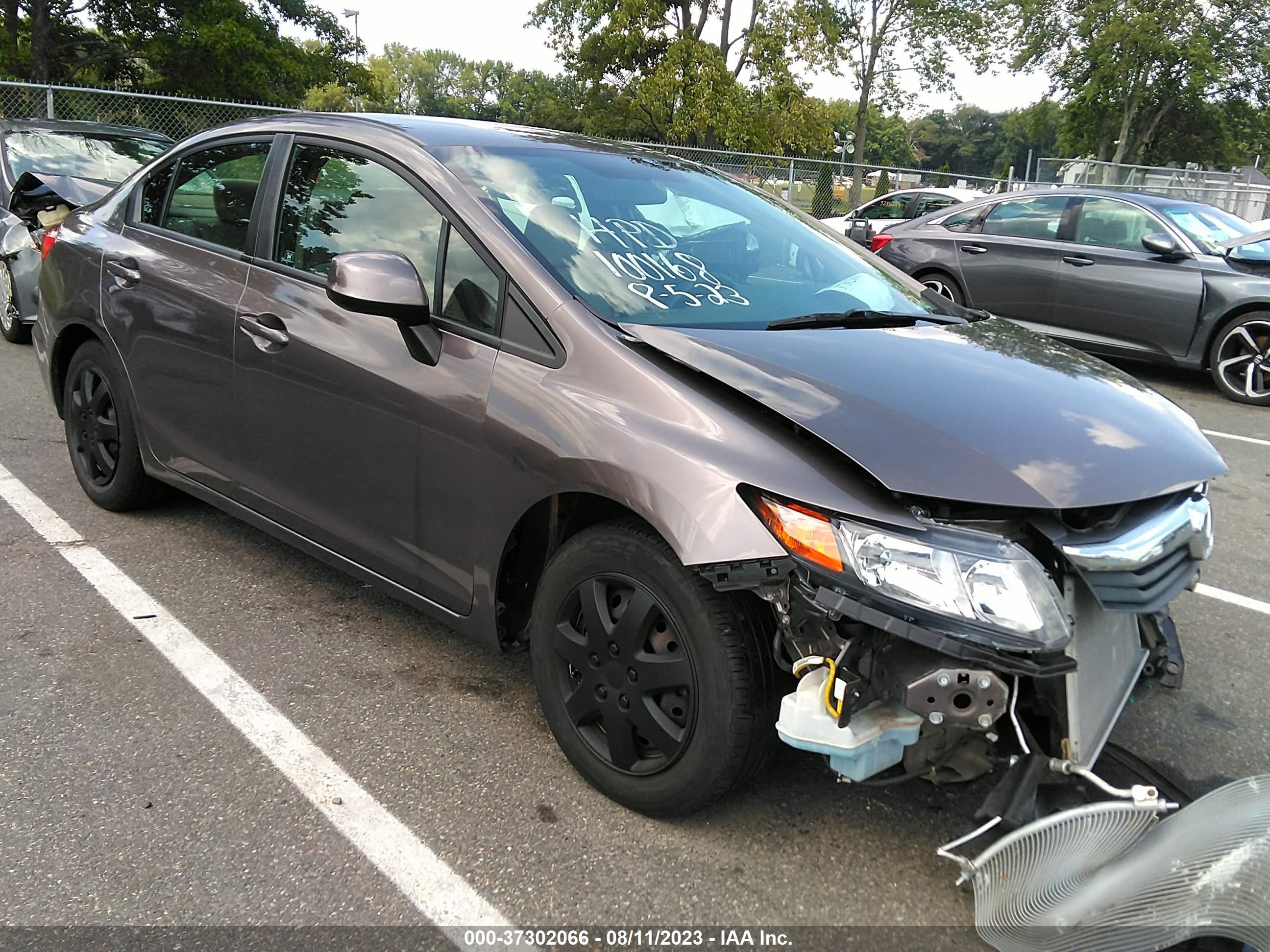 HONDA CIVIC 2012 19xfb2f51ce384952