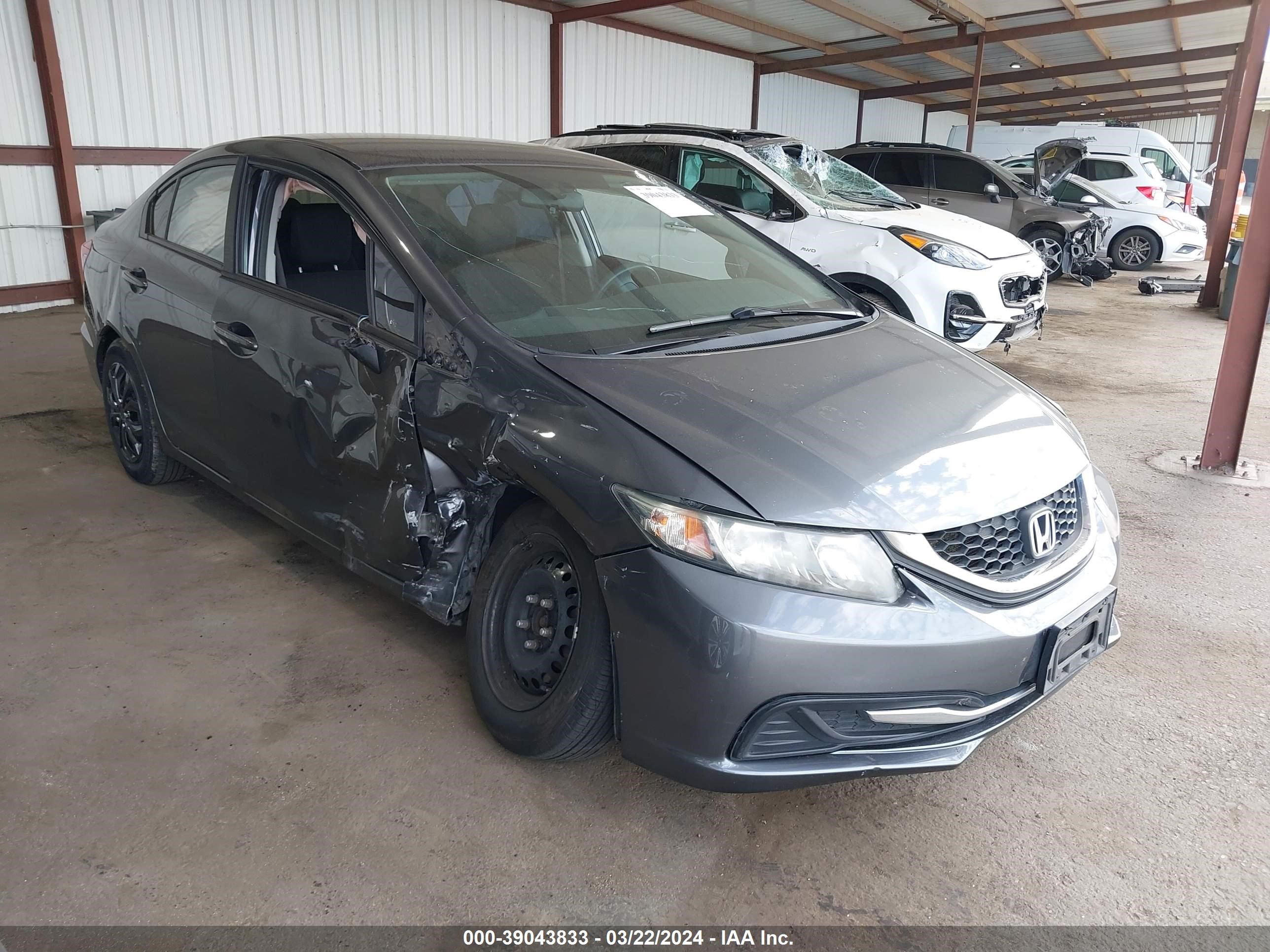 HONDA CIVIC 2013 19xfb2f51de204015