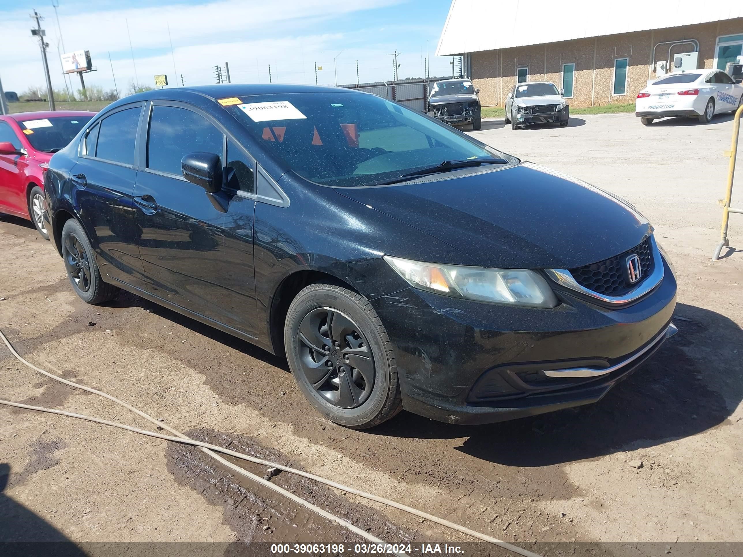 HONDA CIVIC 2014 19xfb2f51ee010926