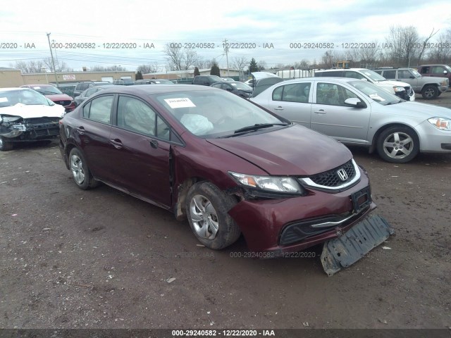 HONDA CIVIC SEDAN 2014 19xfb2f51ee023272