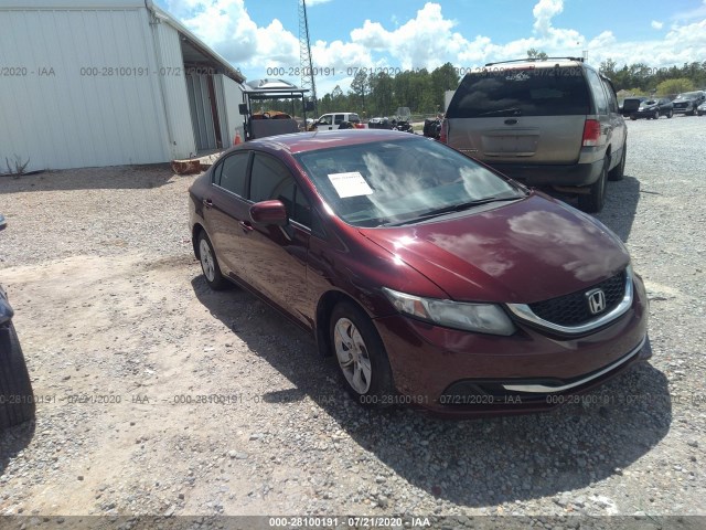 HONDA CIVIC SEDAN 2014 19xfb2f51ee062718