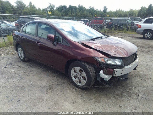 HONDA CIVIC SEDAN 2014 19xfb2f51ee255189